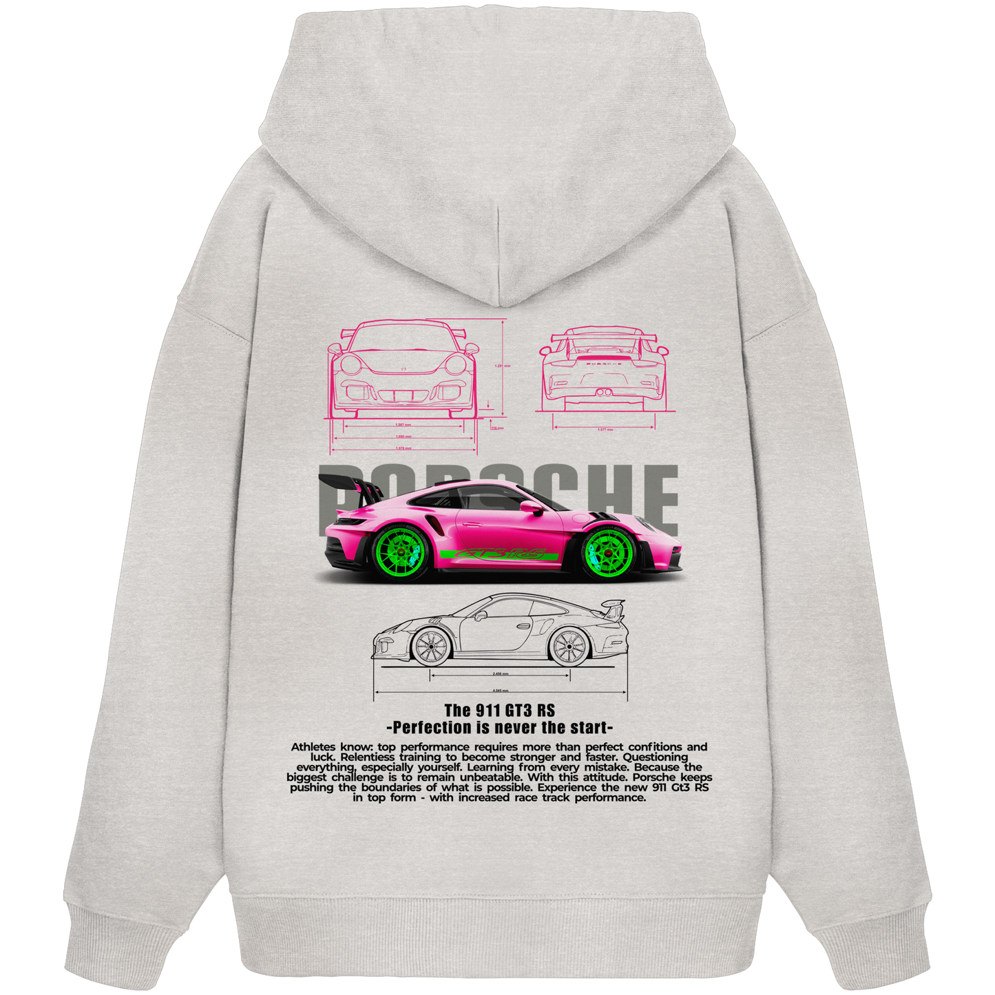 Car - Premium 350g/m²Oversize Hoodie