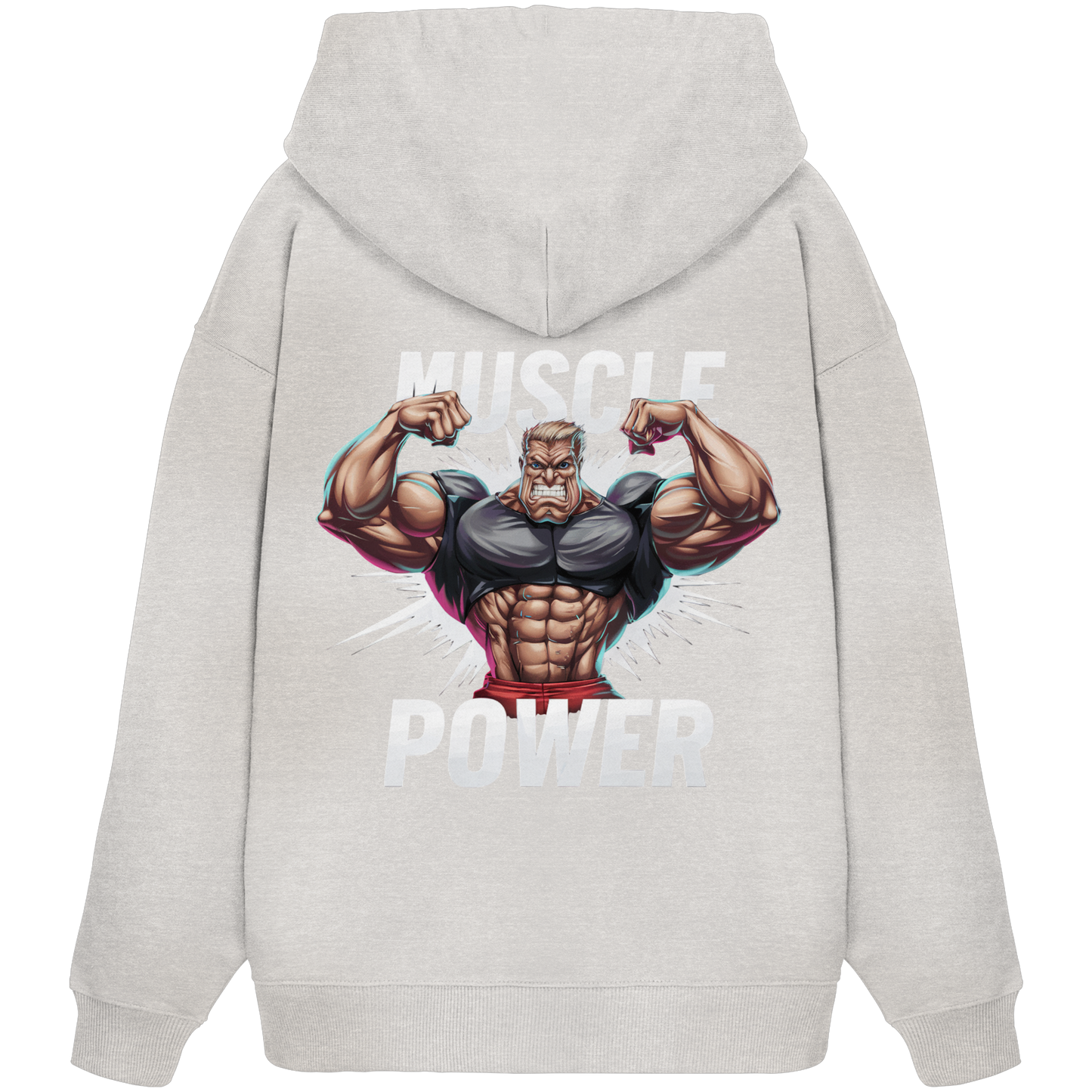 Fitness Muscle - Premium 350 g/m² Oversize Hoodie