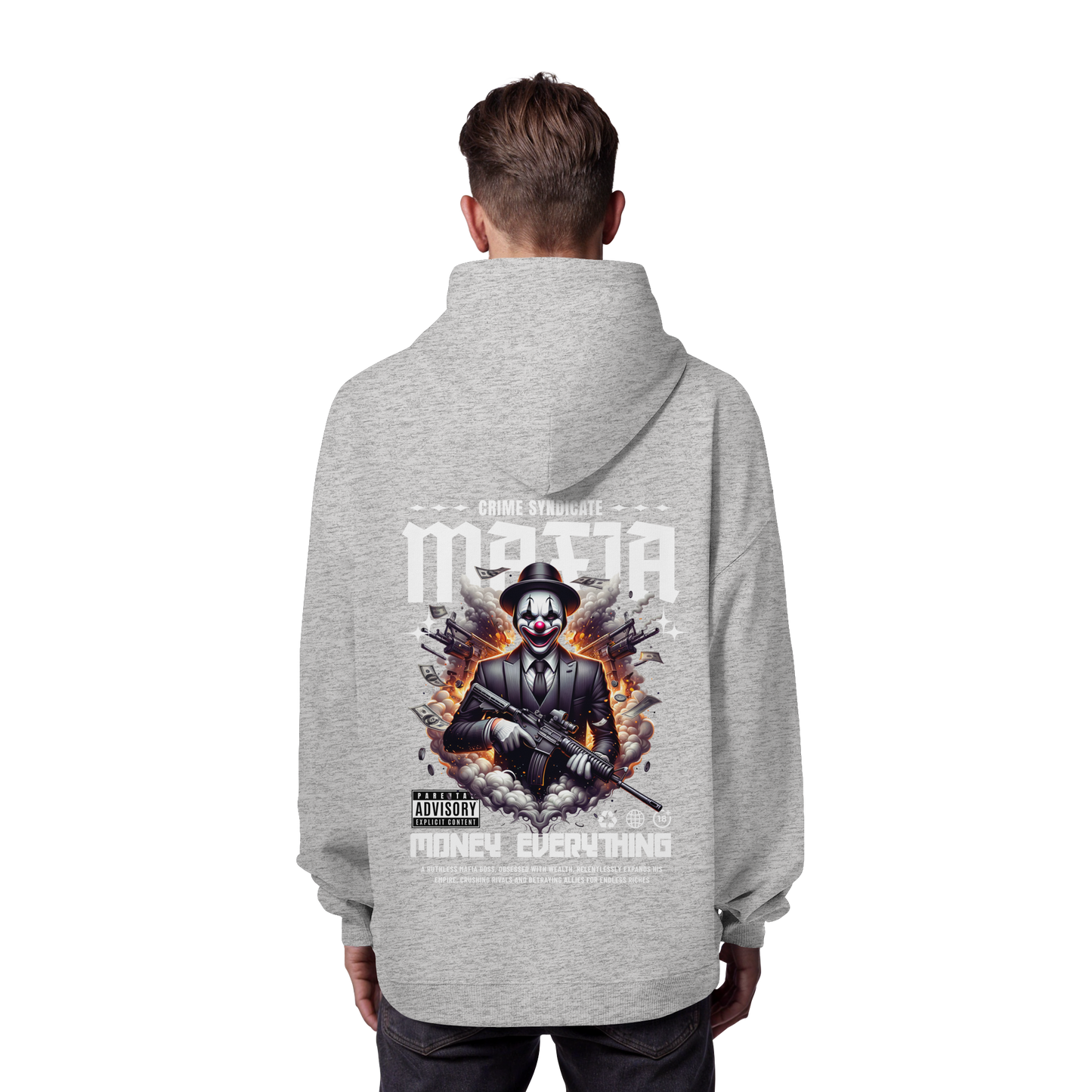 Money - Premium 350 g/m² Oversize Hoodie