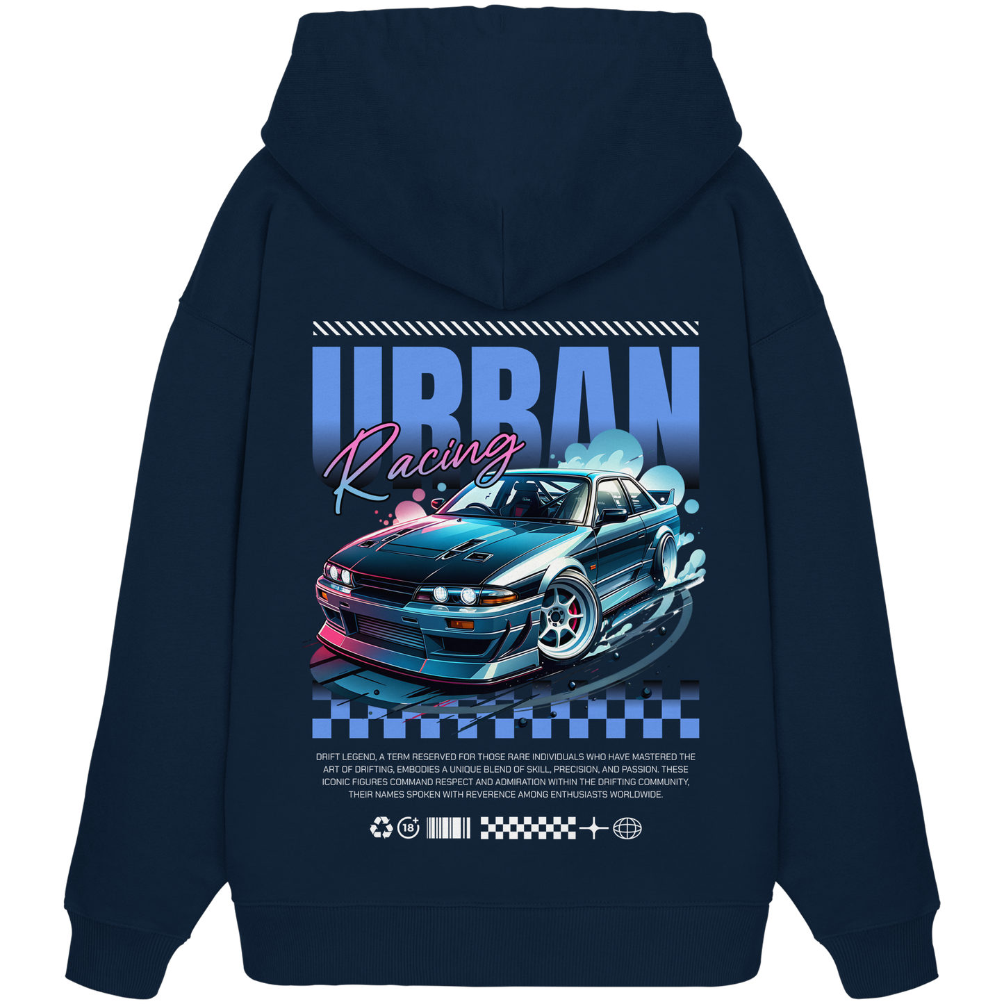 Car Style Japan Premium 350 g/m²- Oversize Hoodie