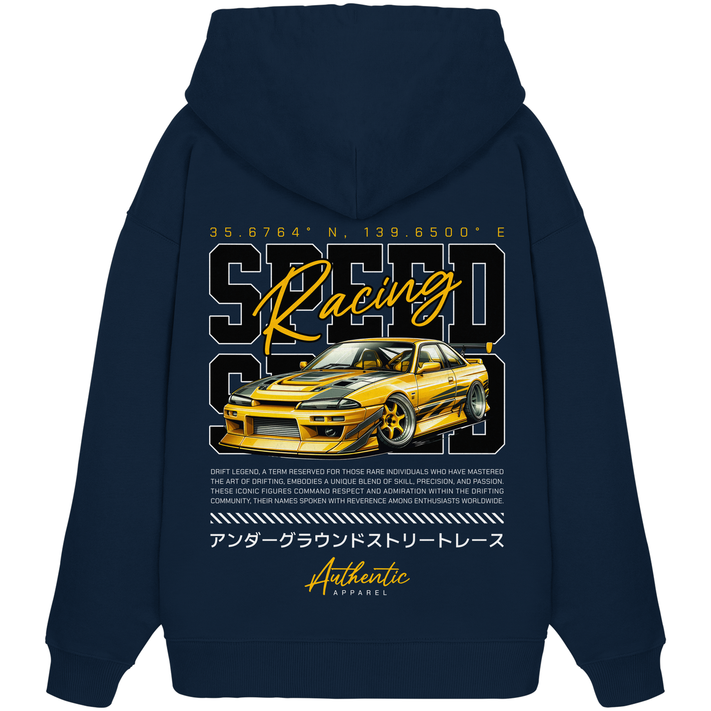 Car Style Japan Premium 320 g/m² - Oversize Hoodie
