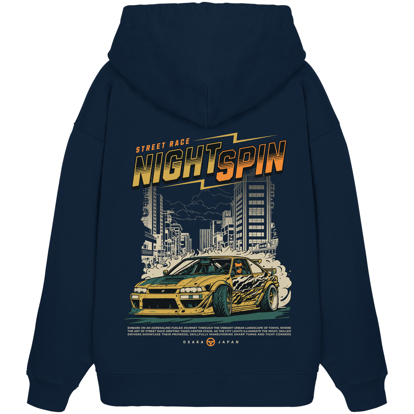 Car Style Japan Premium 350 g/m² - Oversize Hoodie