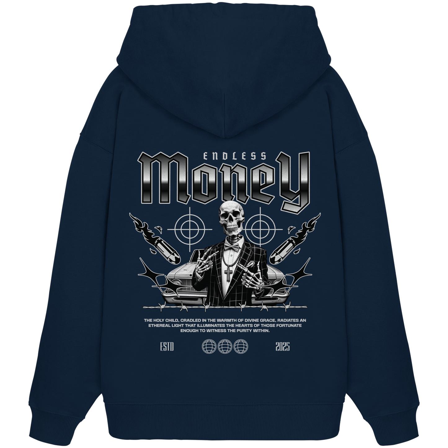 Money - Premium 350 g/m² Oversize Hoodie