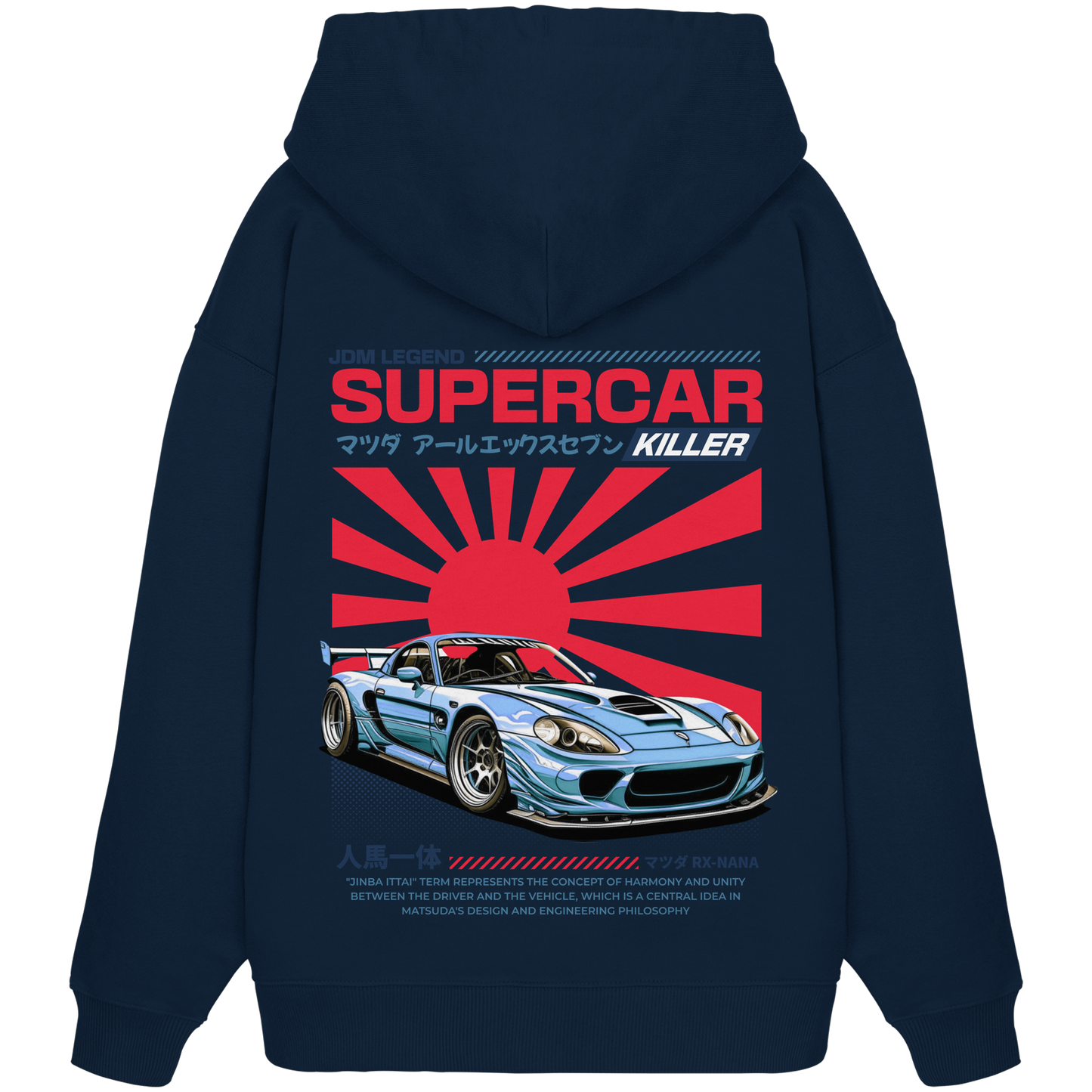 Car Style Japan Premium 350 g/m² - Oversize Hoodie