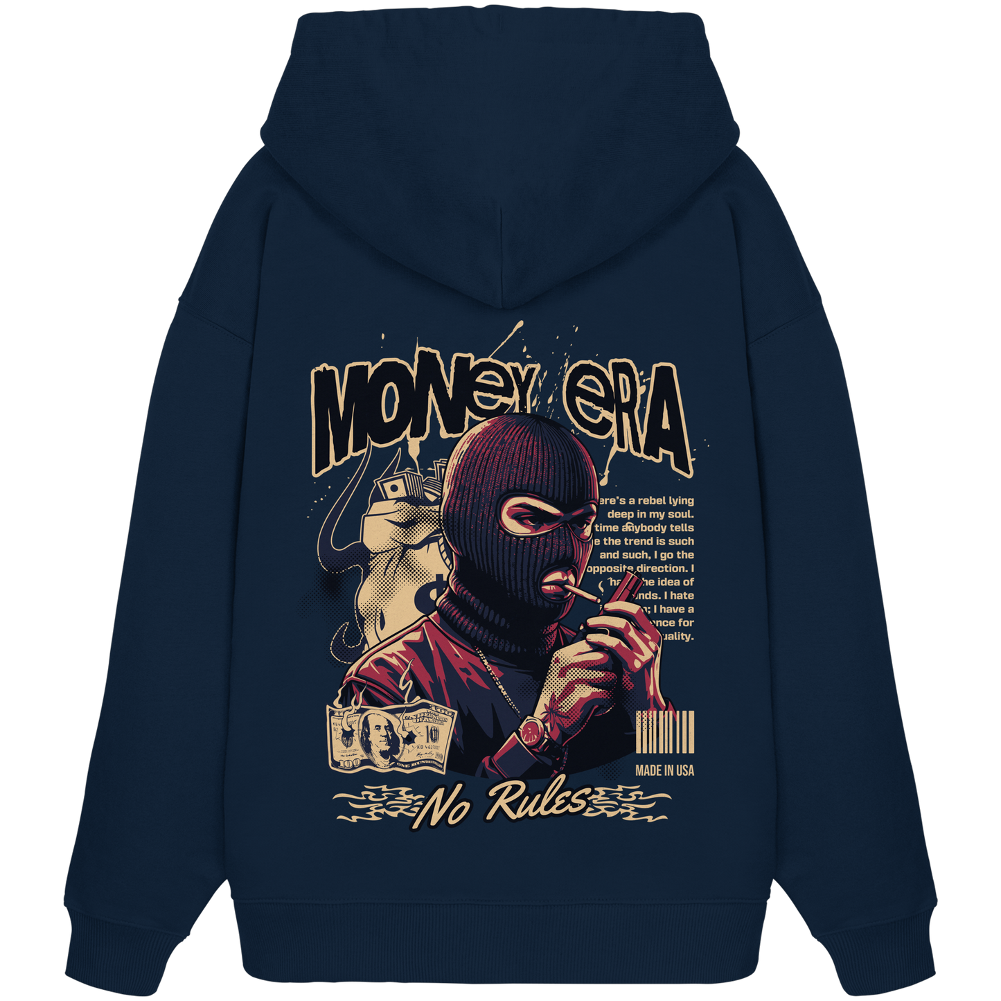 Money - Premium 350g/m² Oversize Hoodie