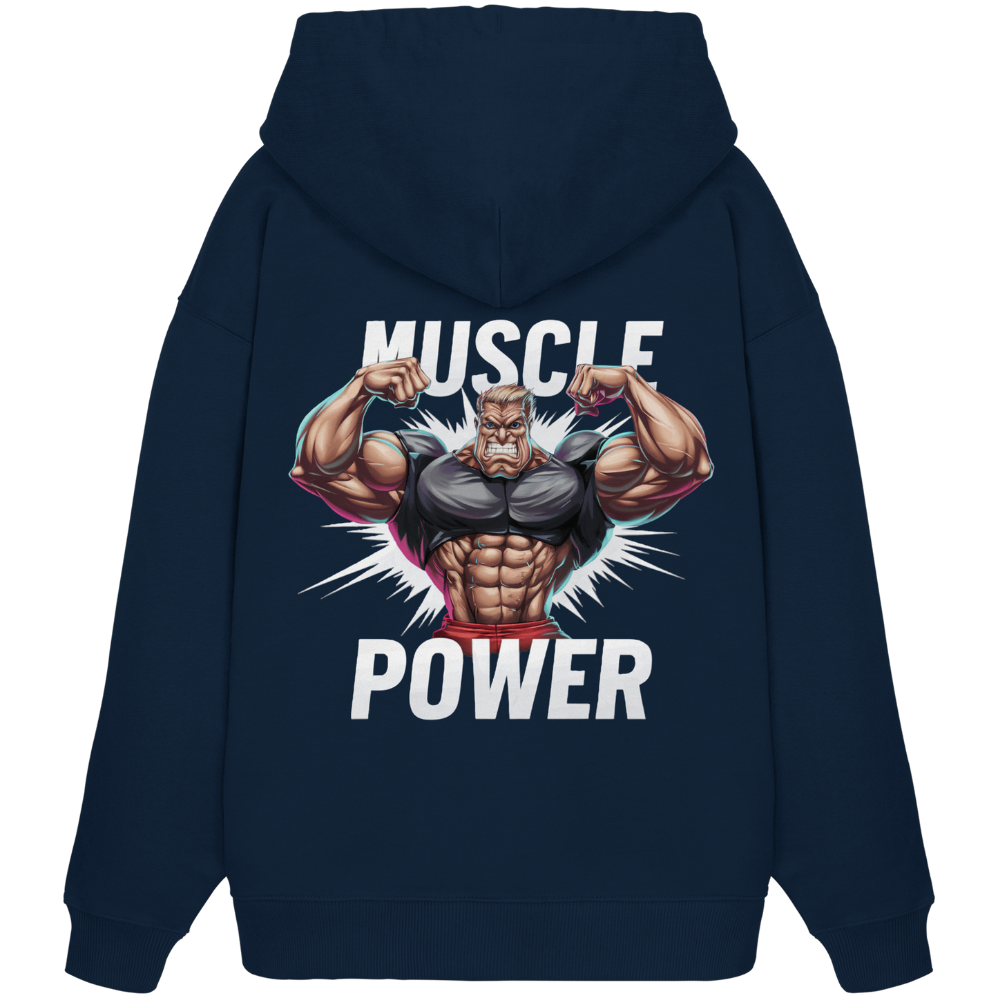 Fitness Muscle - Premium 350 g/m² Oversize Hoodie