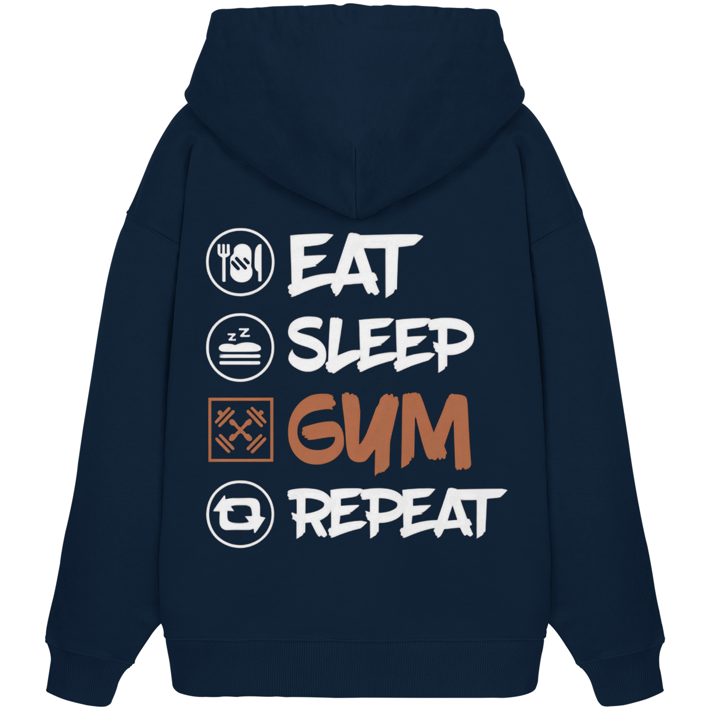 Fitness EAT - Premium 350g/m² Oversize Hoodie