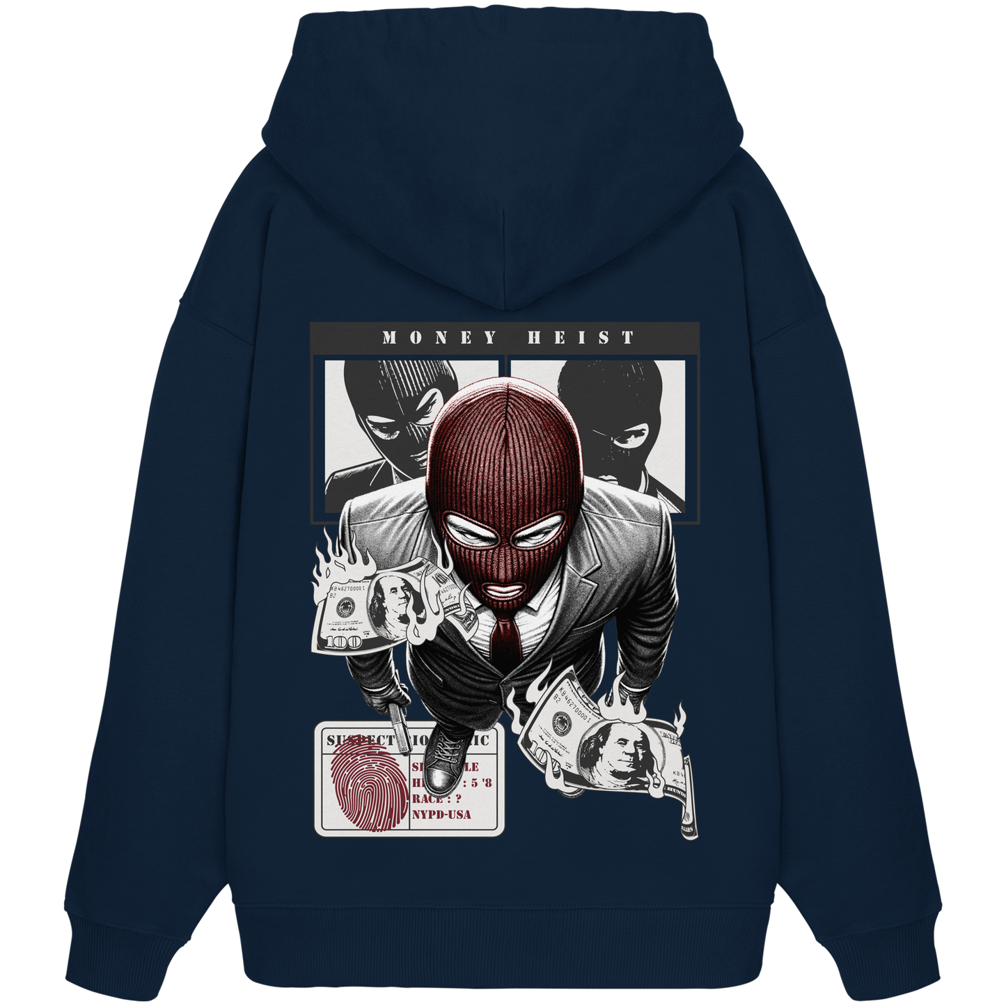 Money - Premium 350 g/m² Oversize Hoodie