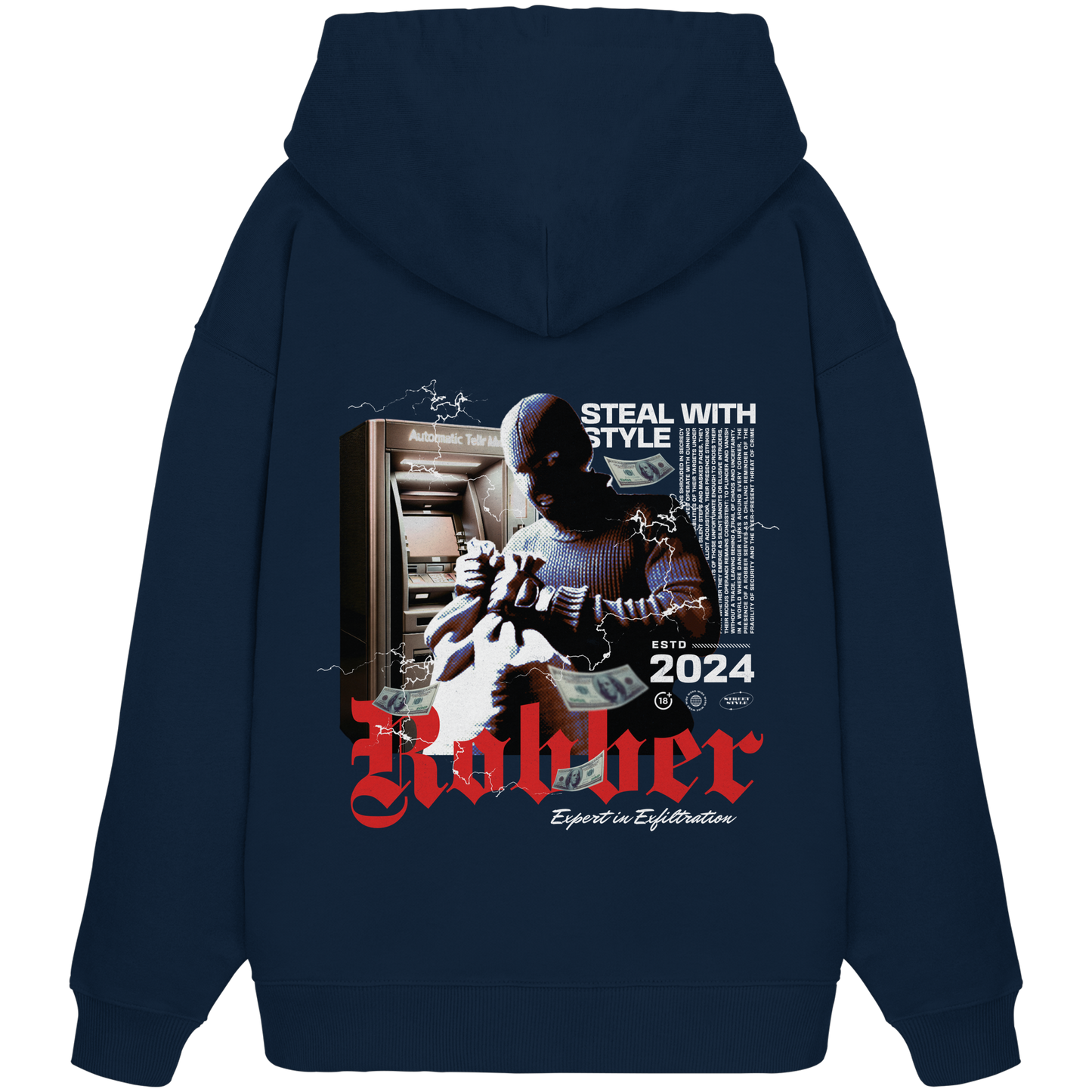 Money - Premium 350 g/m² Oversize Hoodie