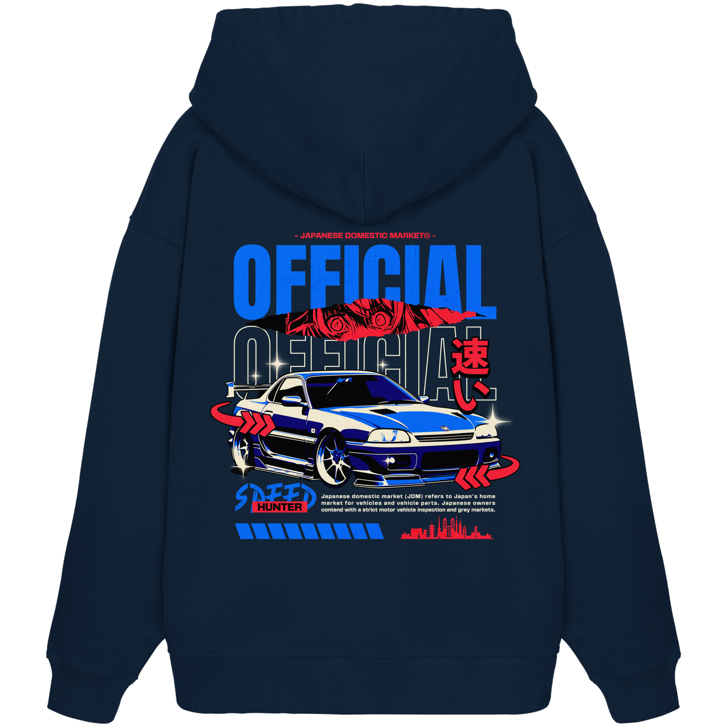Car Style Japan Premium 350 g/m² - Oversize Hoodie