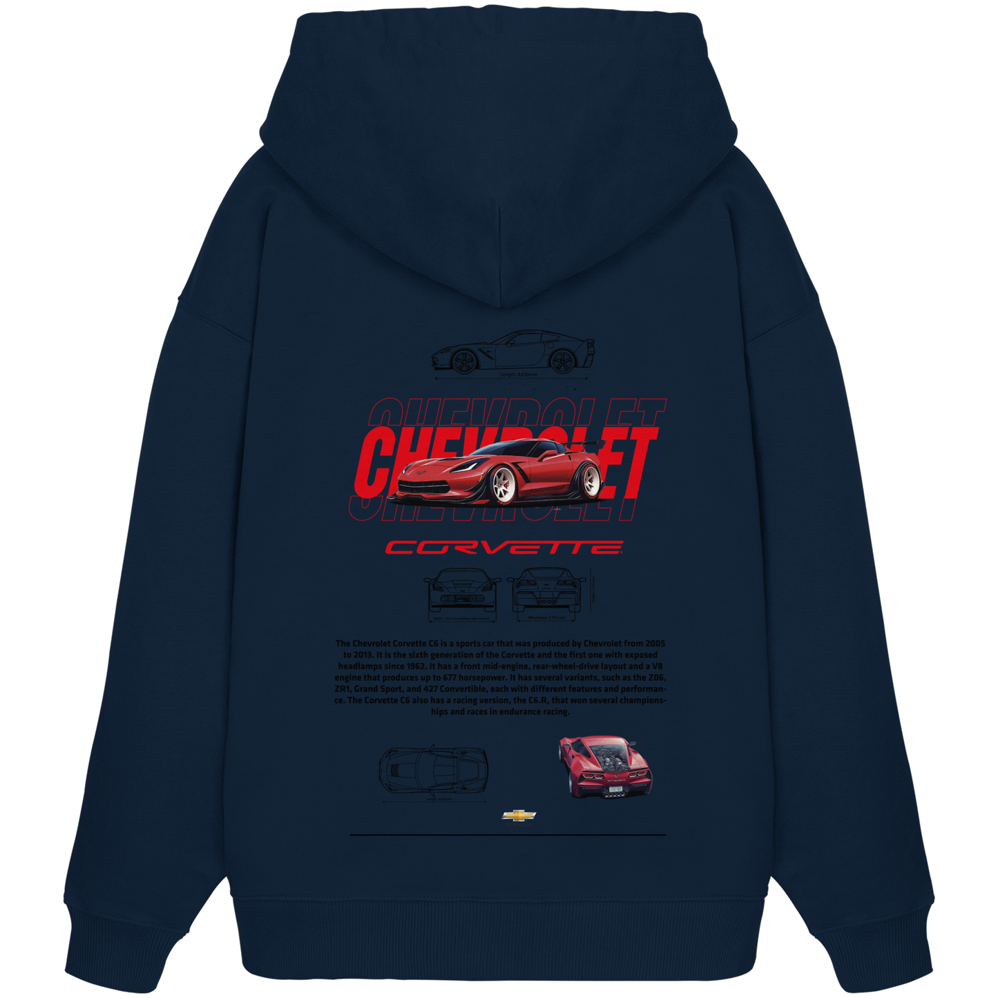 Car's Premium 350 g/m²- Oversize Hoodie