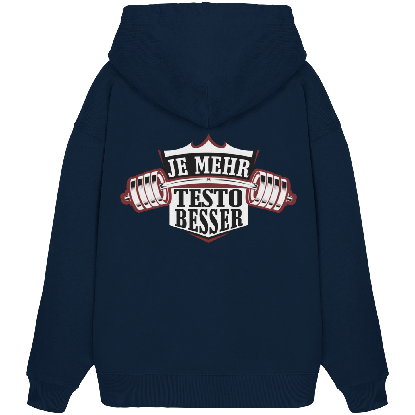 Fitness Je Mehr - Premium 350 g/m² Oversize Hoodie