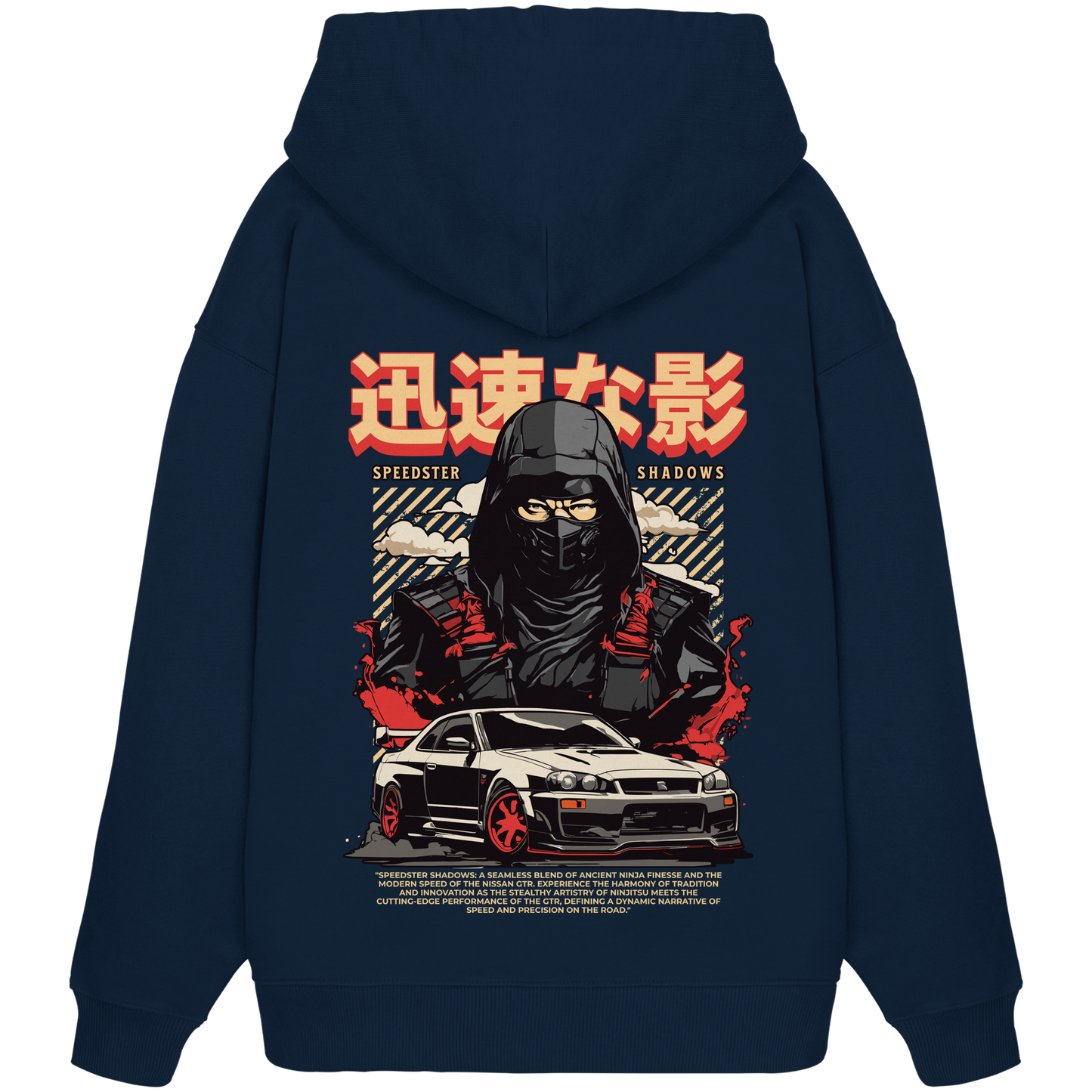 Car Style Japan Premium 350 g/m² - Oversize Hoodie