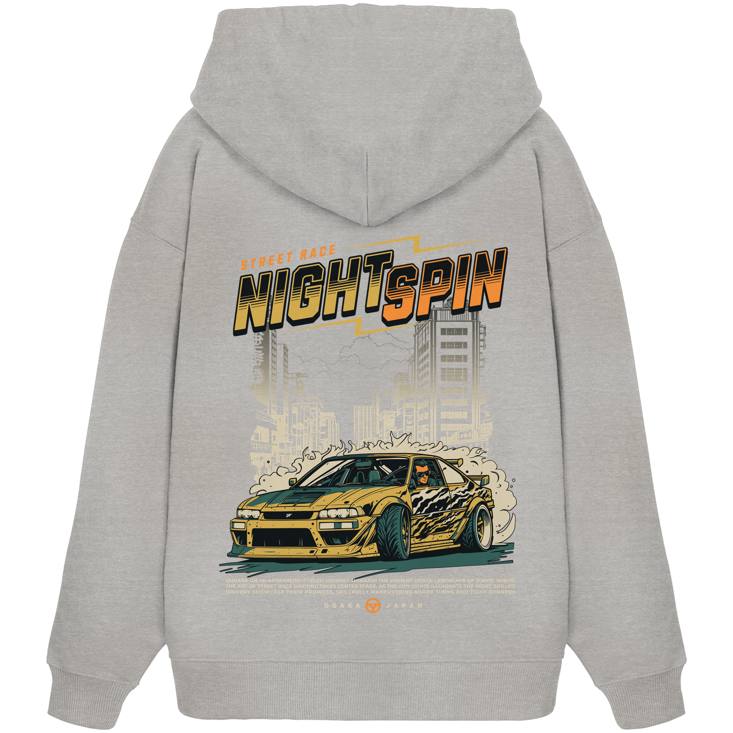 Car Style Japan Premium 350 g/m² - Oversize Hoodie