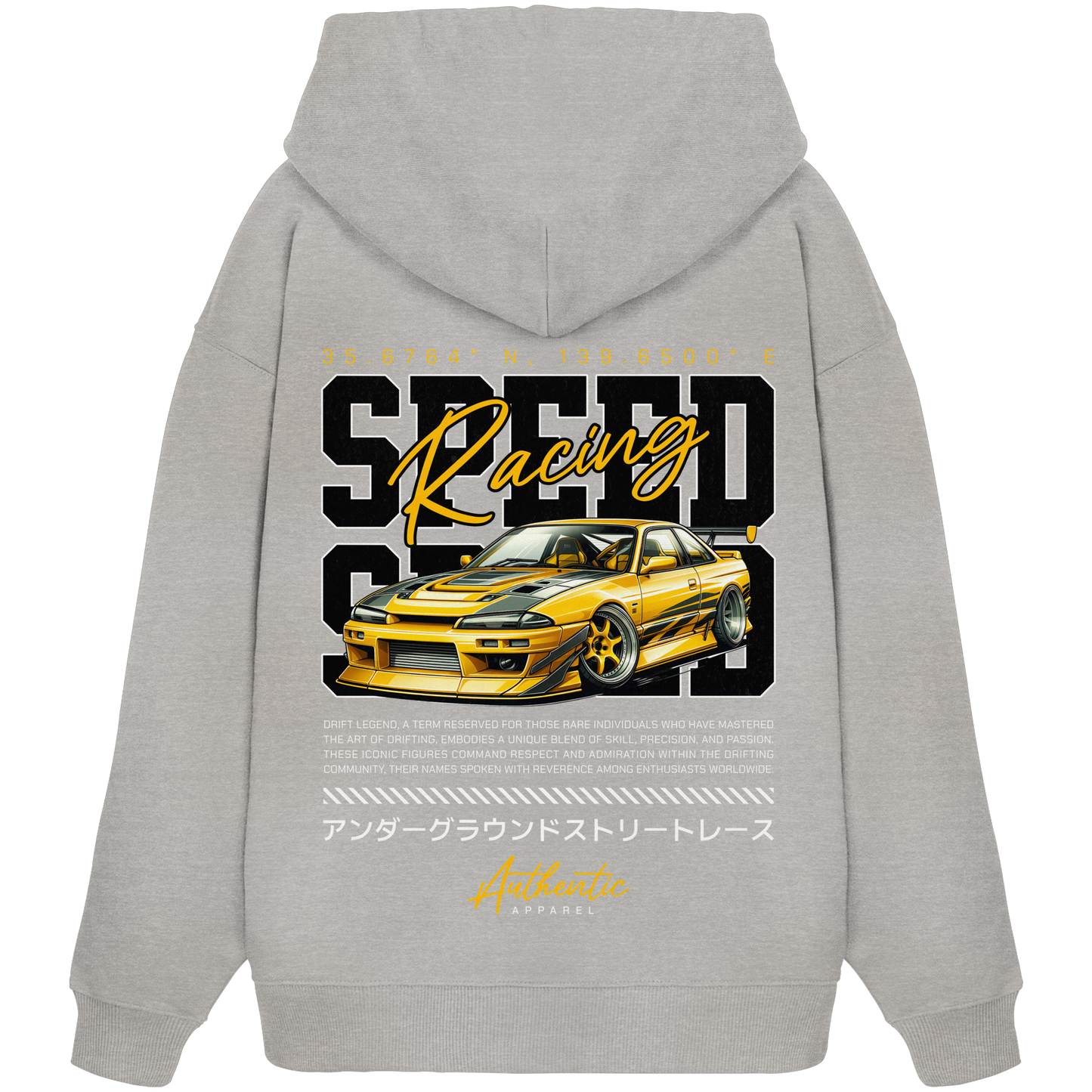 Car Style Japan Premium 320 g/m² - Oversize Hoodie
