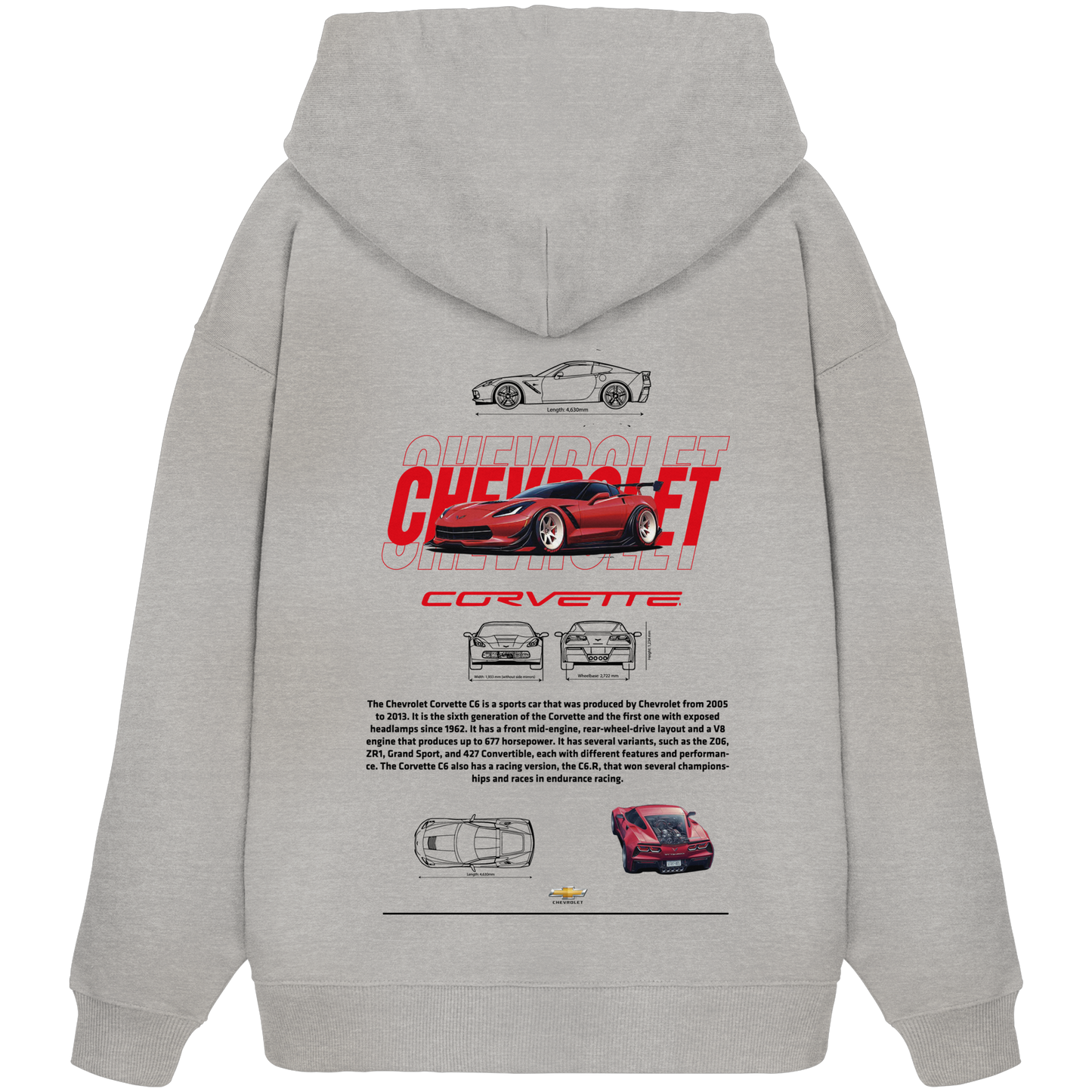 Car's Premium 350 g/m²- Oversize Hoodie