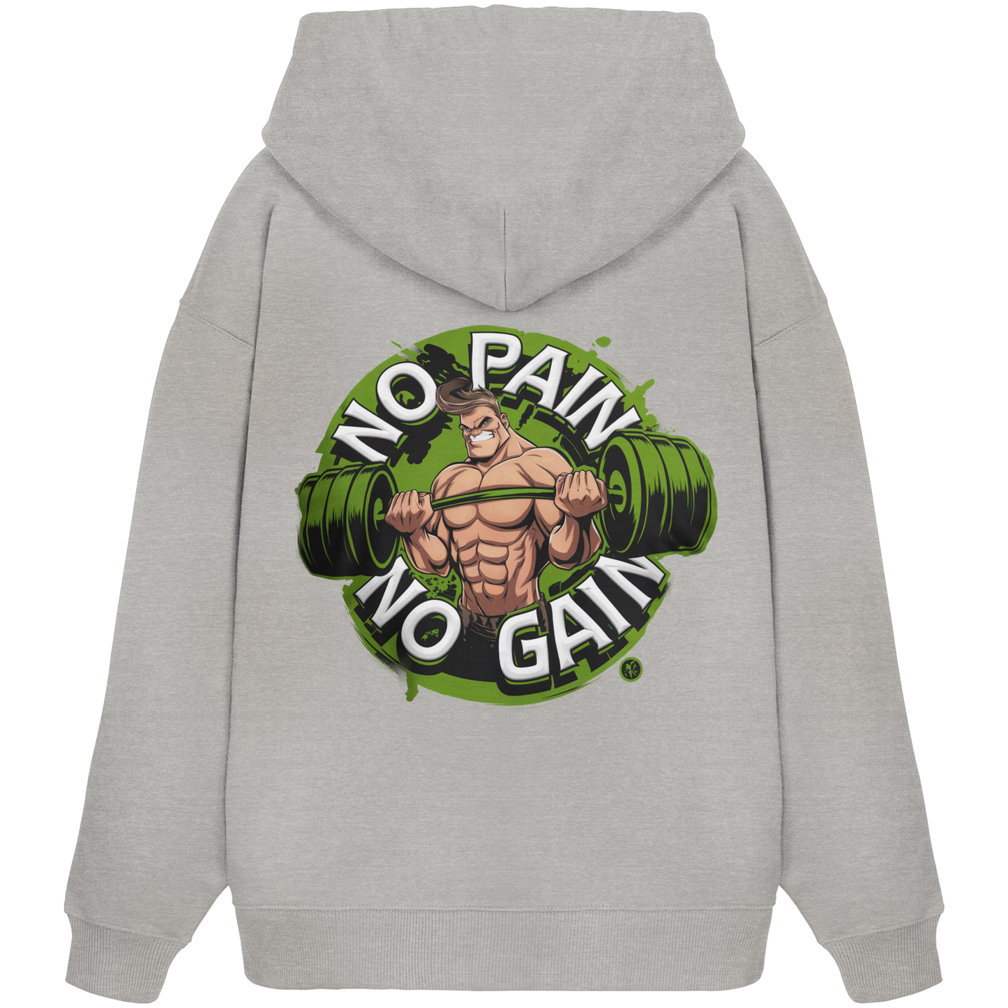 Fitness No Pain - Premium 350g/m² Oversize Hoodie