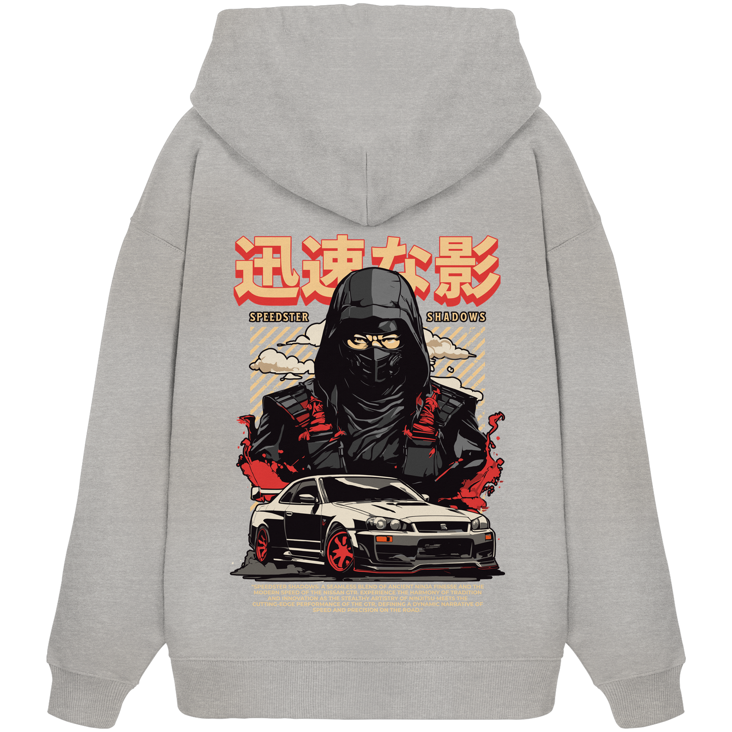 Car Style Japan Premium 350 g/m² - Oversize Hoodie