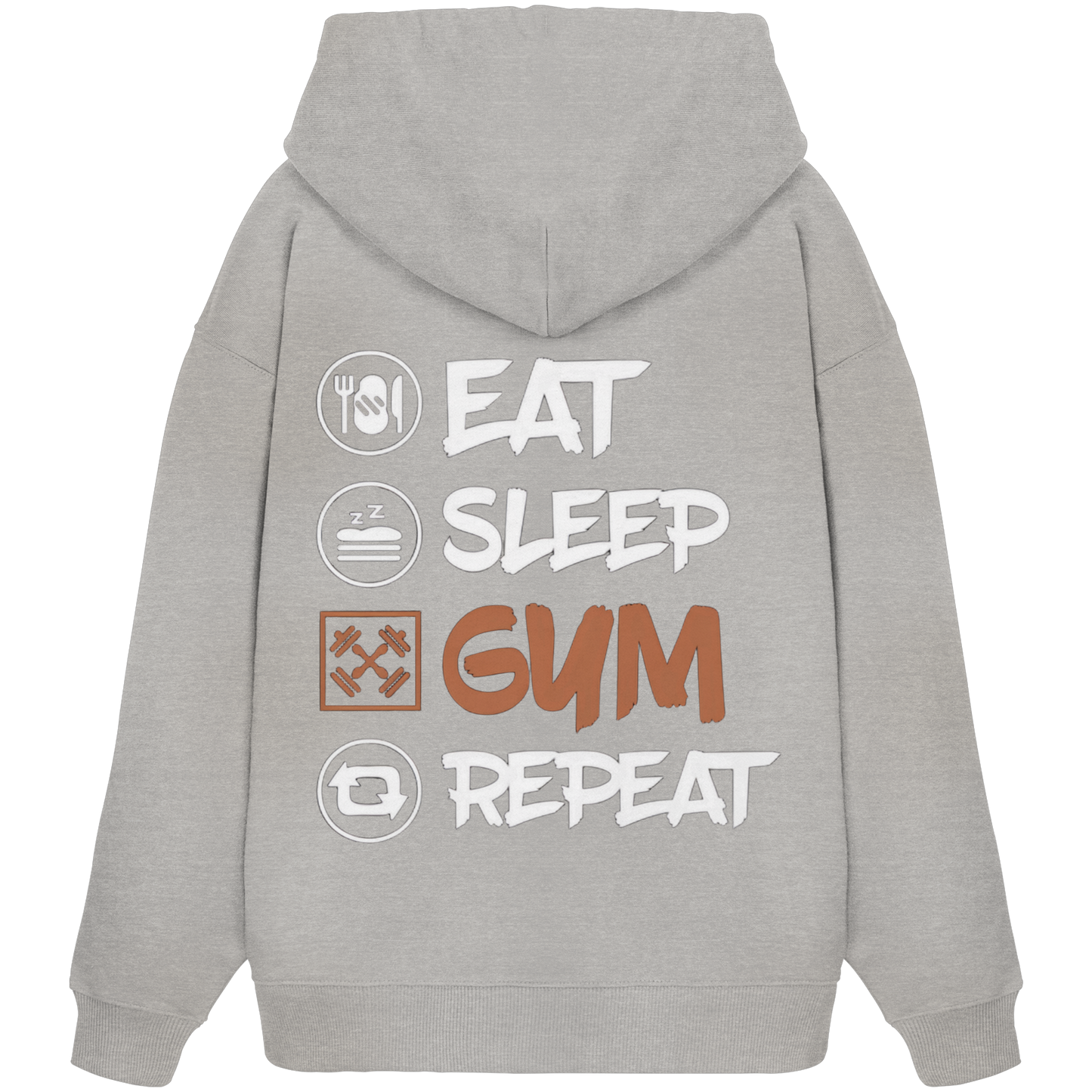 Fitness EAT - Premium 350g/m² Oversize Hoodie
