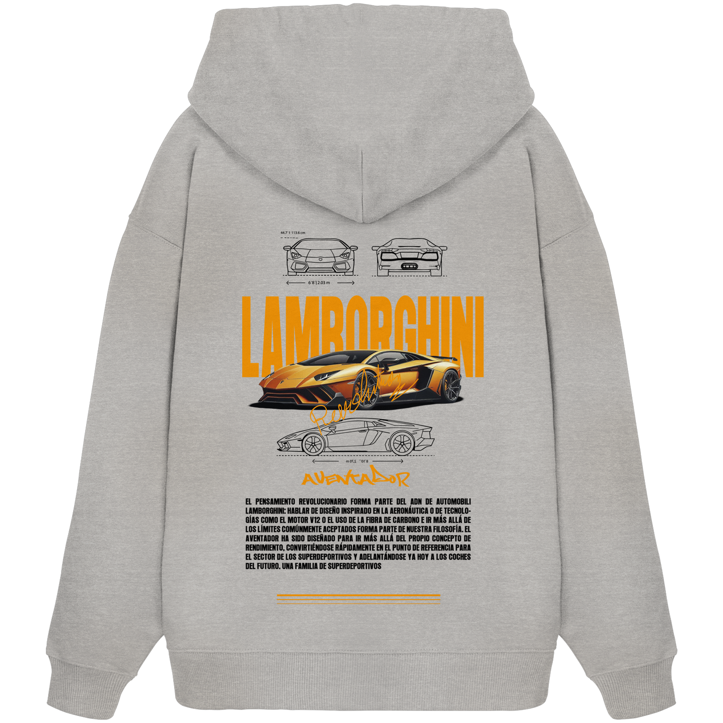 Car's Premium 350 g/m² - Oversize Hoodie