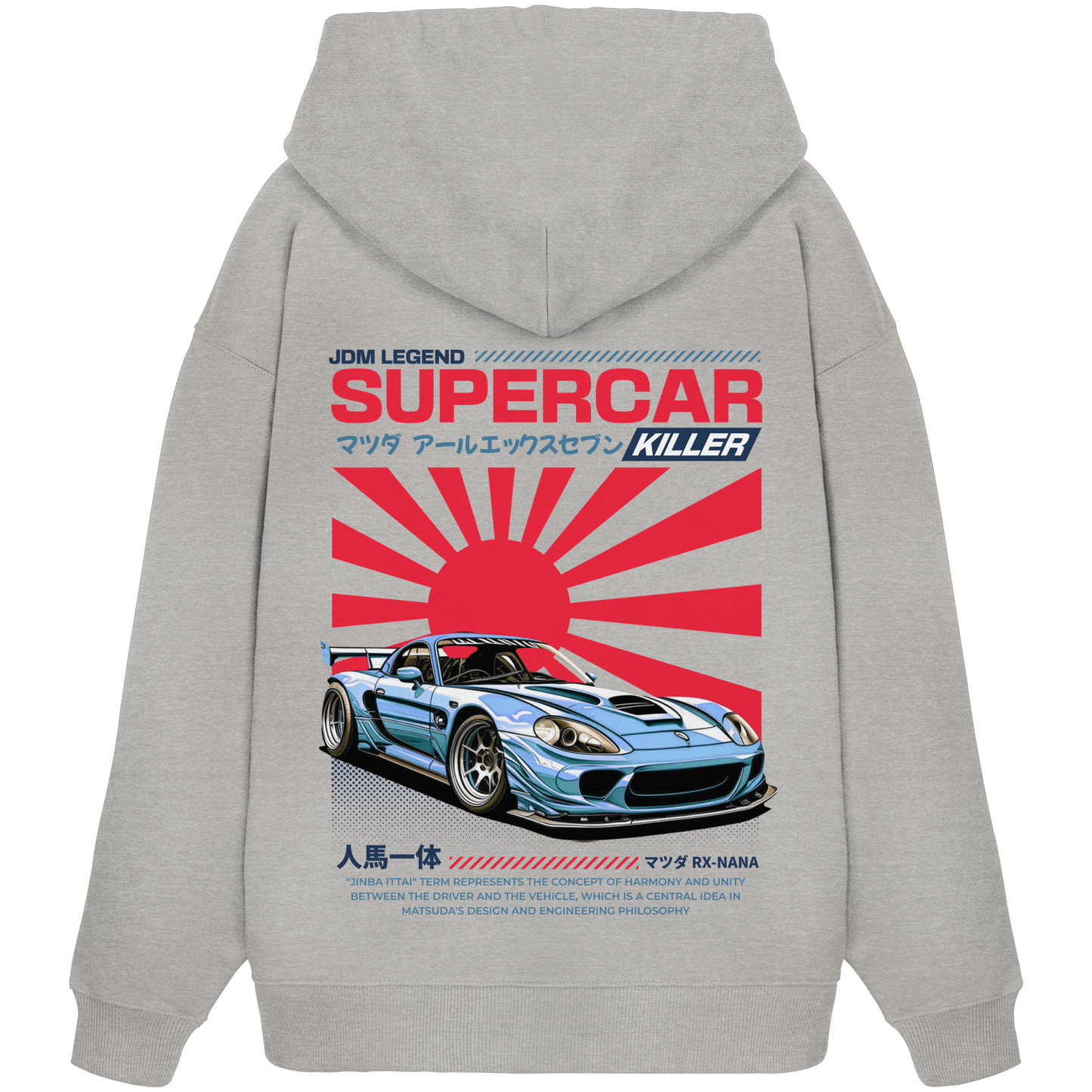 Car Style Japan Premium 350 g/m² - Oversize Hoodie