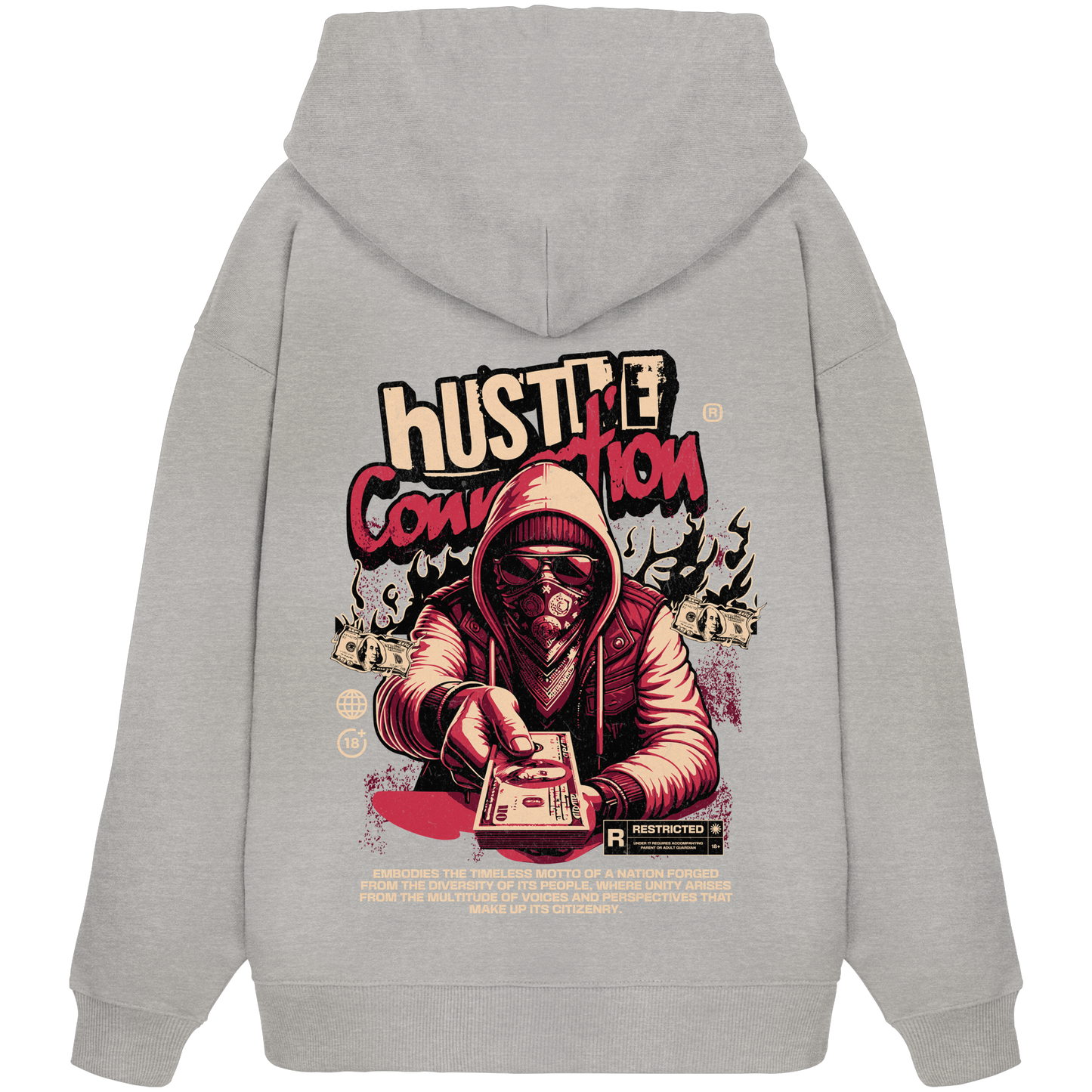 Money - Premium 350g/m² Oversize Hoodie