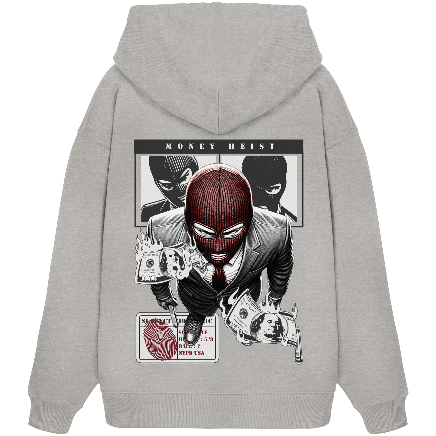 Money - Premium 350 g/m² Oversize Hoodie