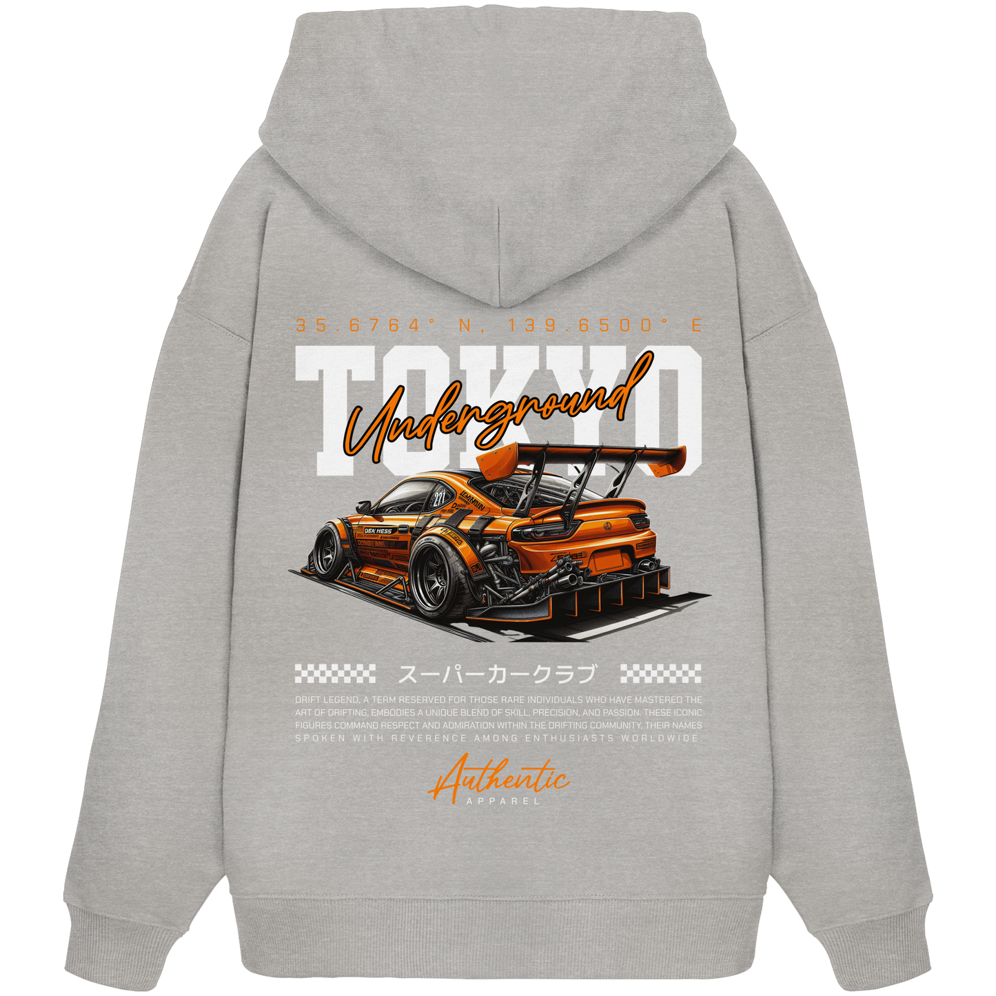 Car Style Japan Premium 350 g/m² - Oversize Hoodie