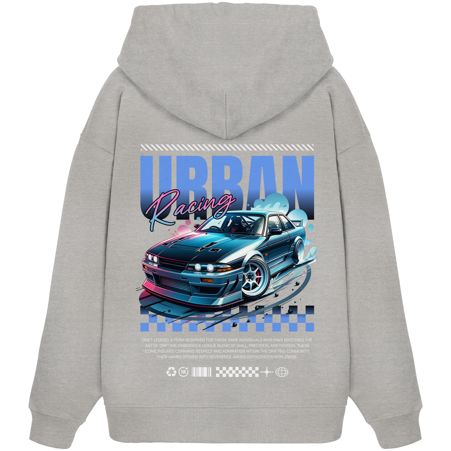 Car Style Japan Premium 350 g/m²- Oversize Hoodie