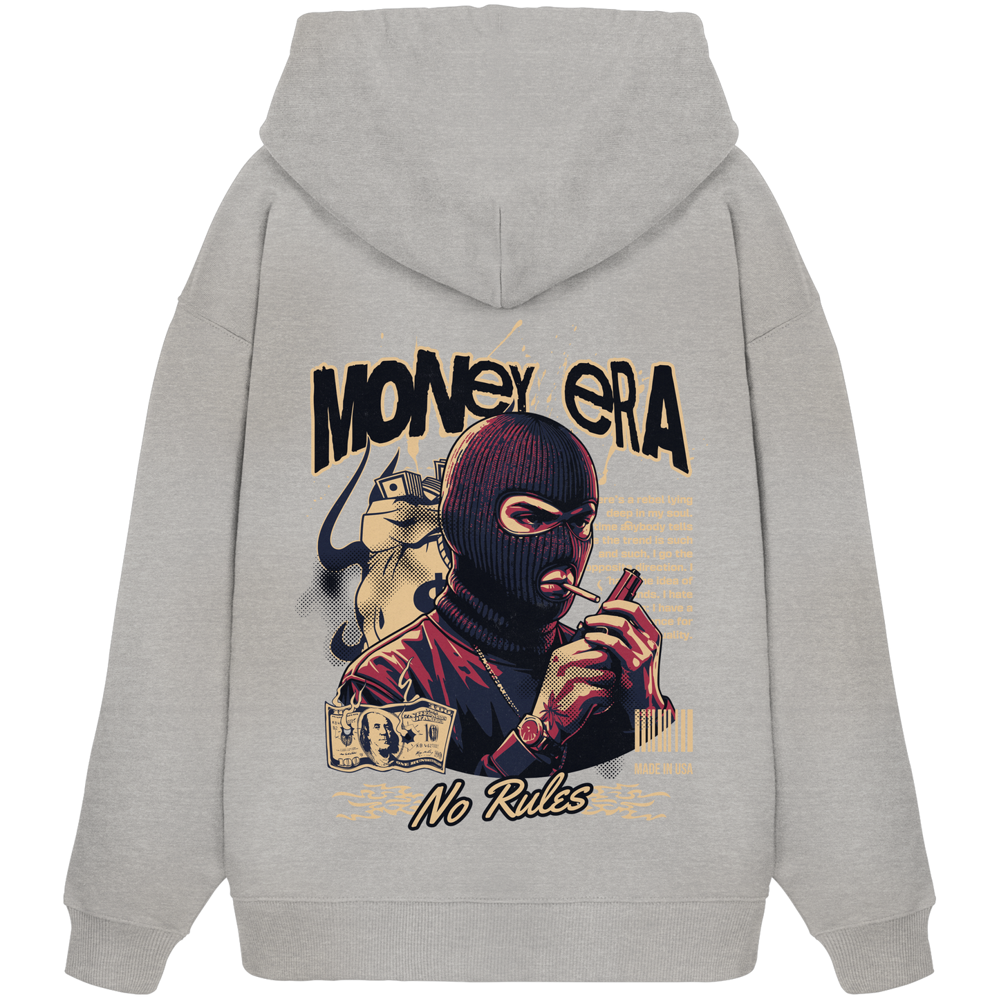 Money - Premium 350g/m² Oversize Hoodie