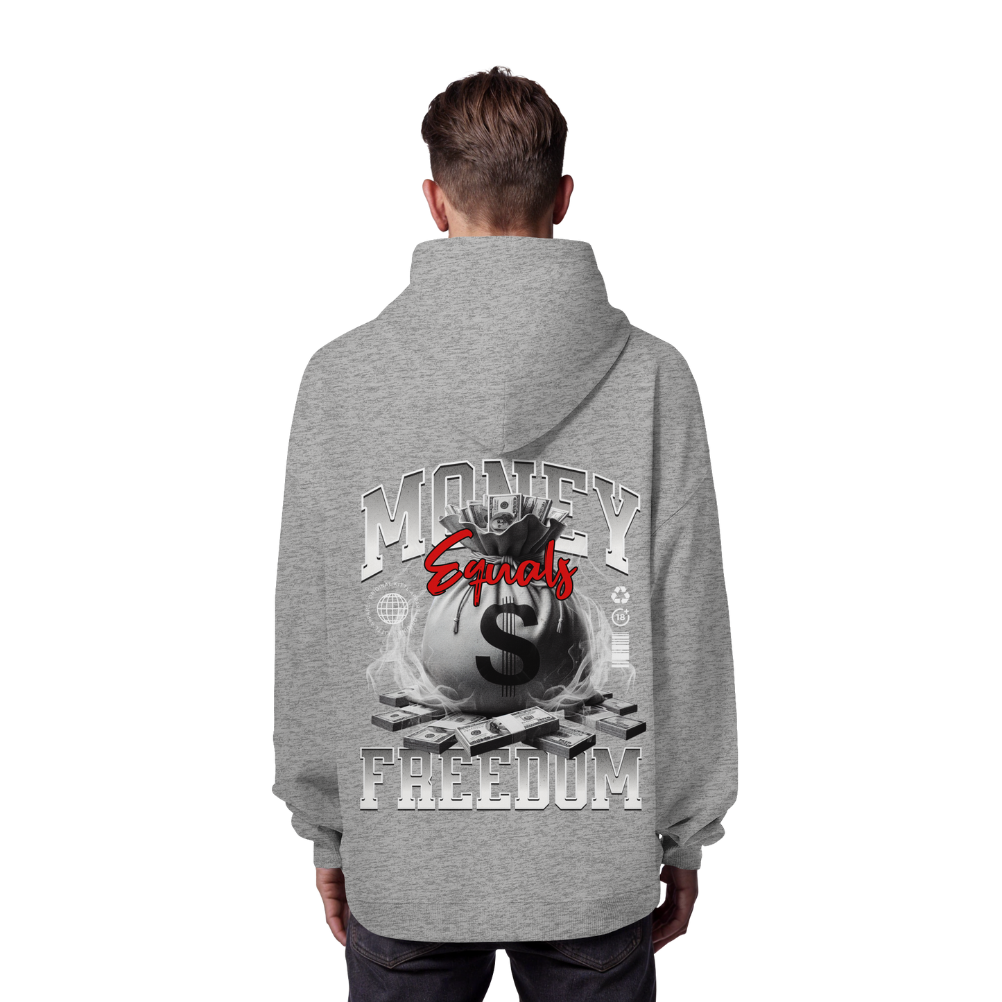 Money - Premium 350 g/m² Oversize Hoodie