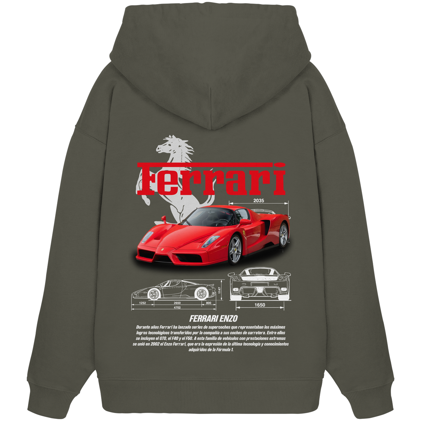 Car's Premium 350 g/m² - Oversize Hoodie