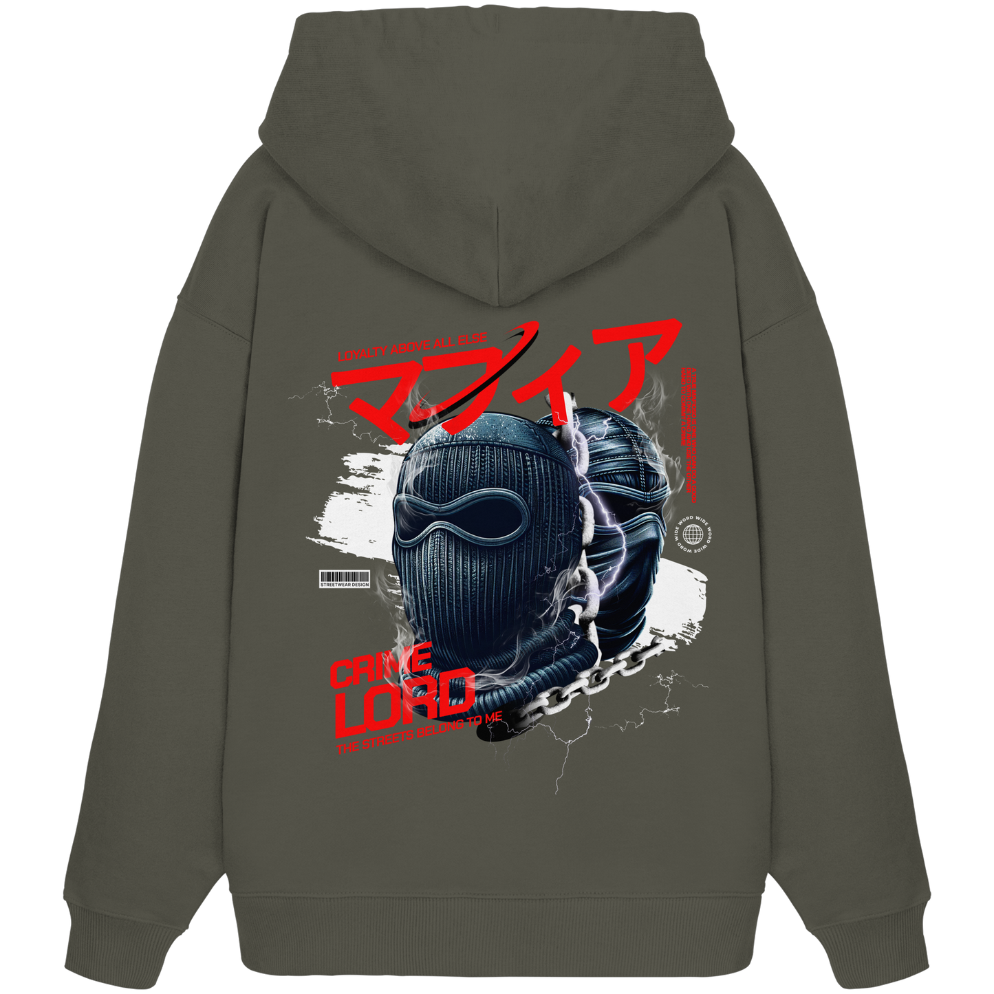 Streetwear - Premium 350 g/m² Oversize Hoodie