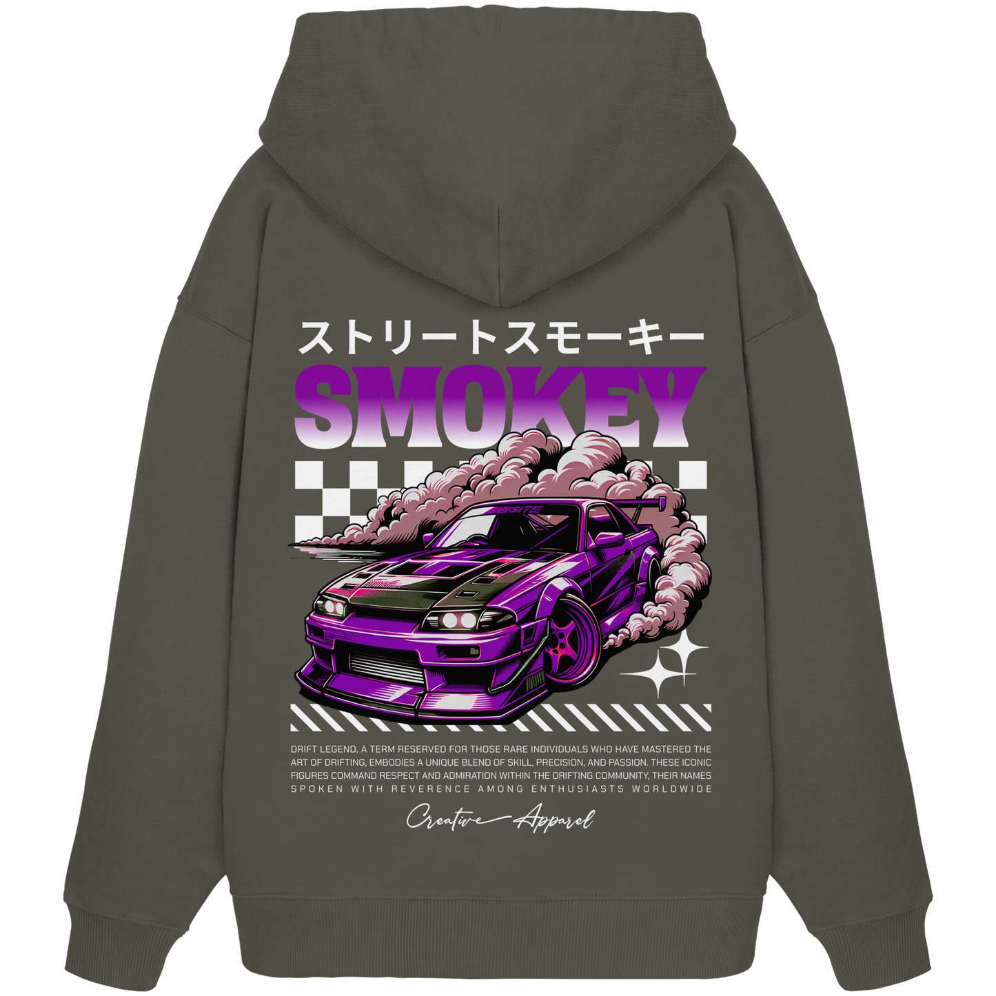 Car Style Japan Premium 350 g/m² - Oversize Hoodie