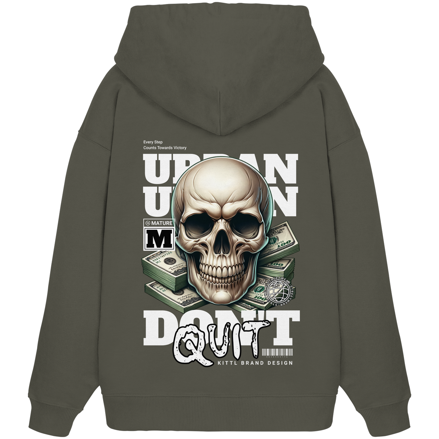 Money - Premium 350 g/m² Oversize Hoodie