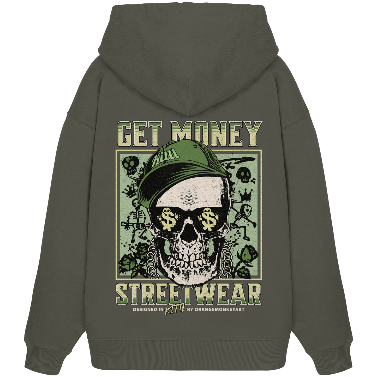 Money - Premium 350g/m² Oversize Hoodie