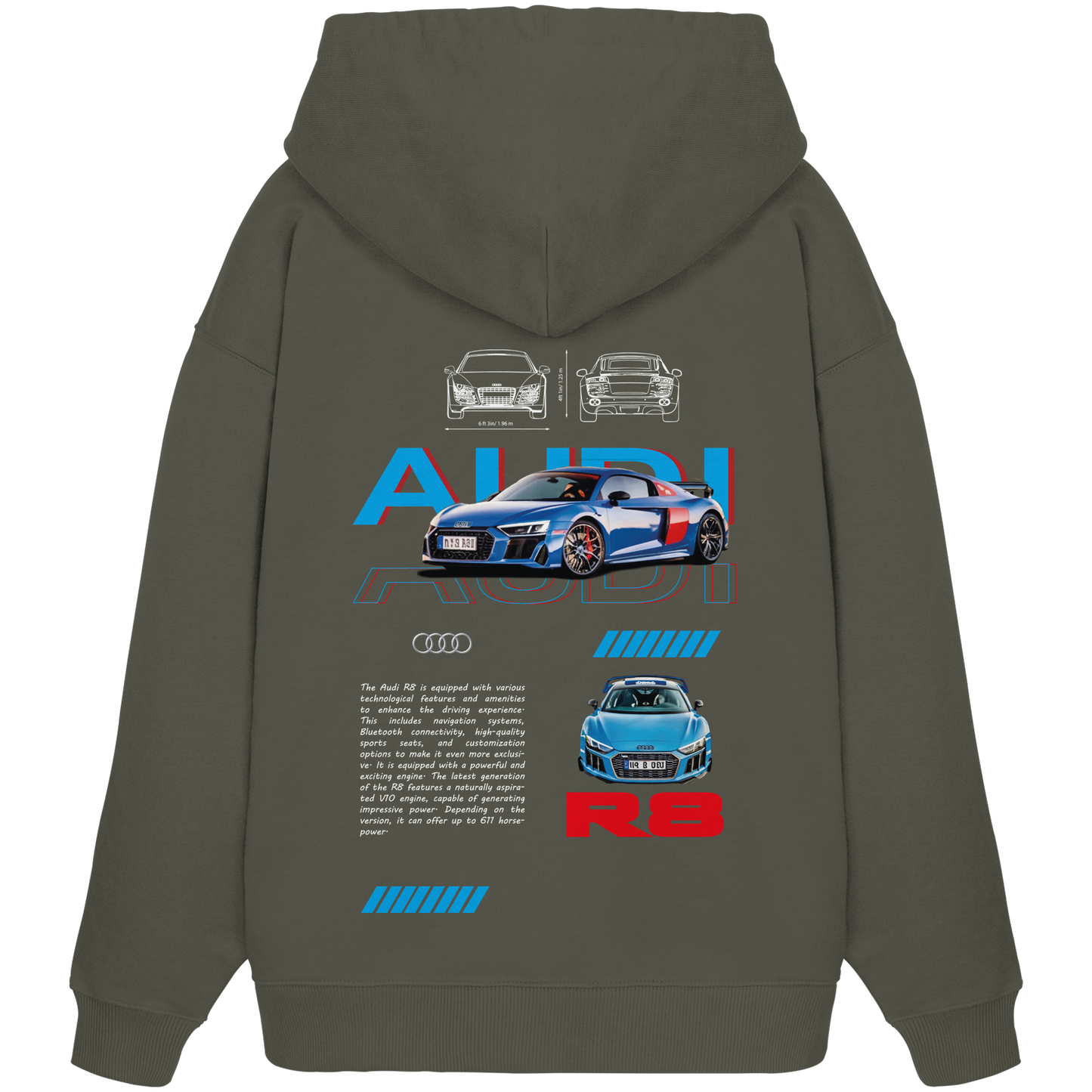 Car's Premium 350g/m²- Oversize Hoodie
