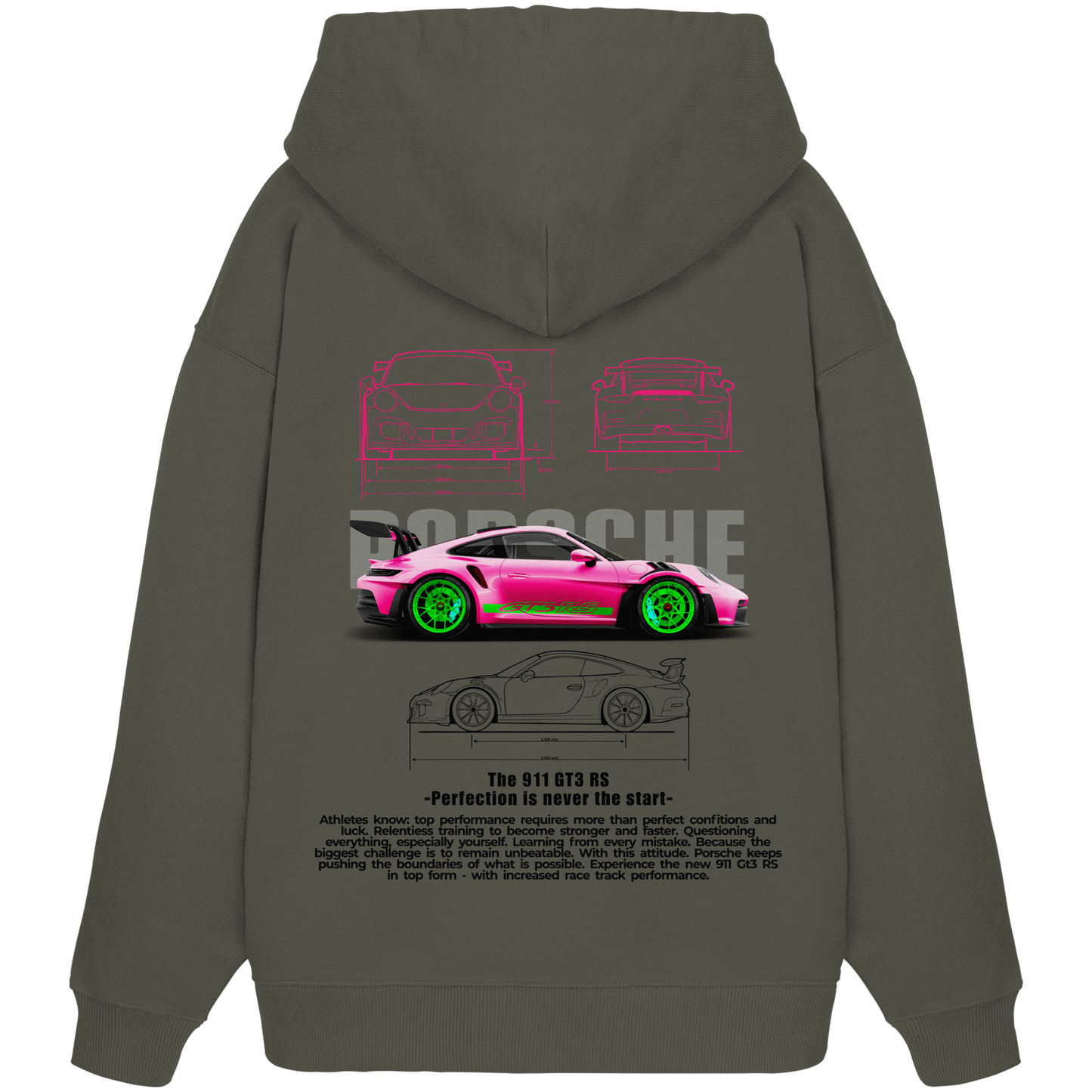 Car - Premium 350g/m²Oversize Hoodie