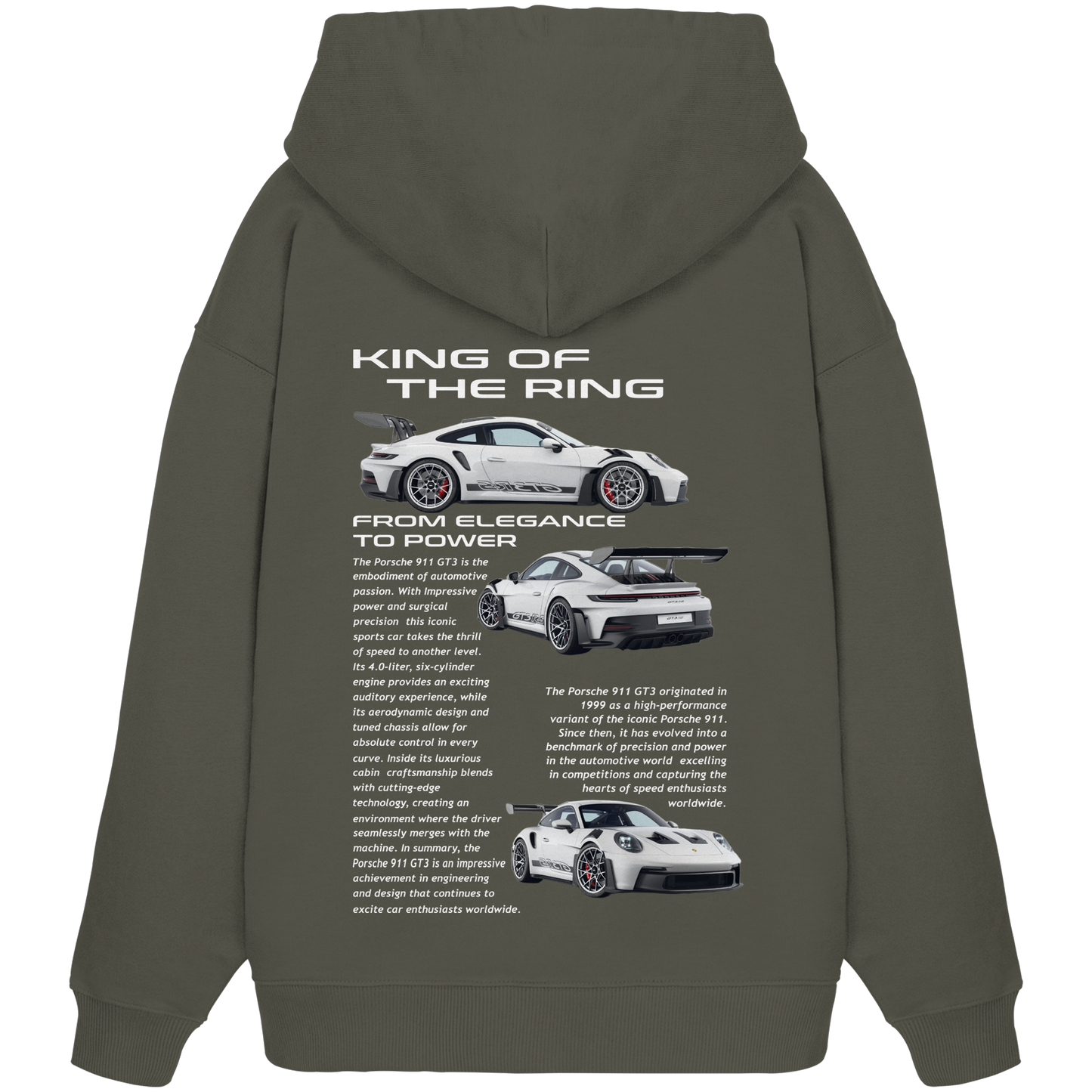 Car's Premium 350 g/m²- Oversize Hoodie