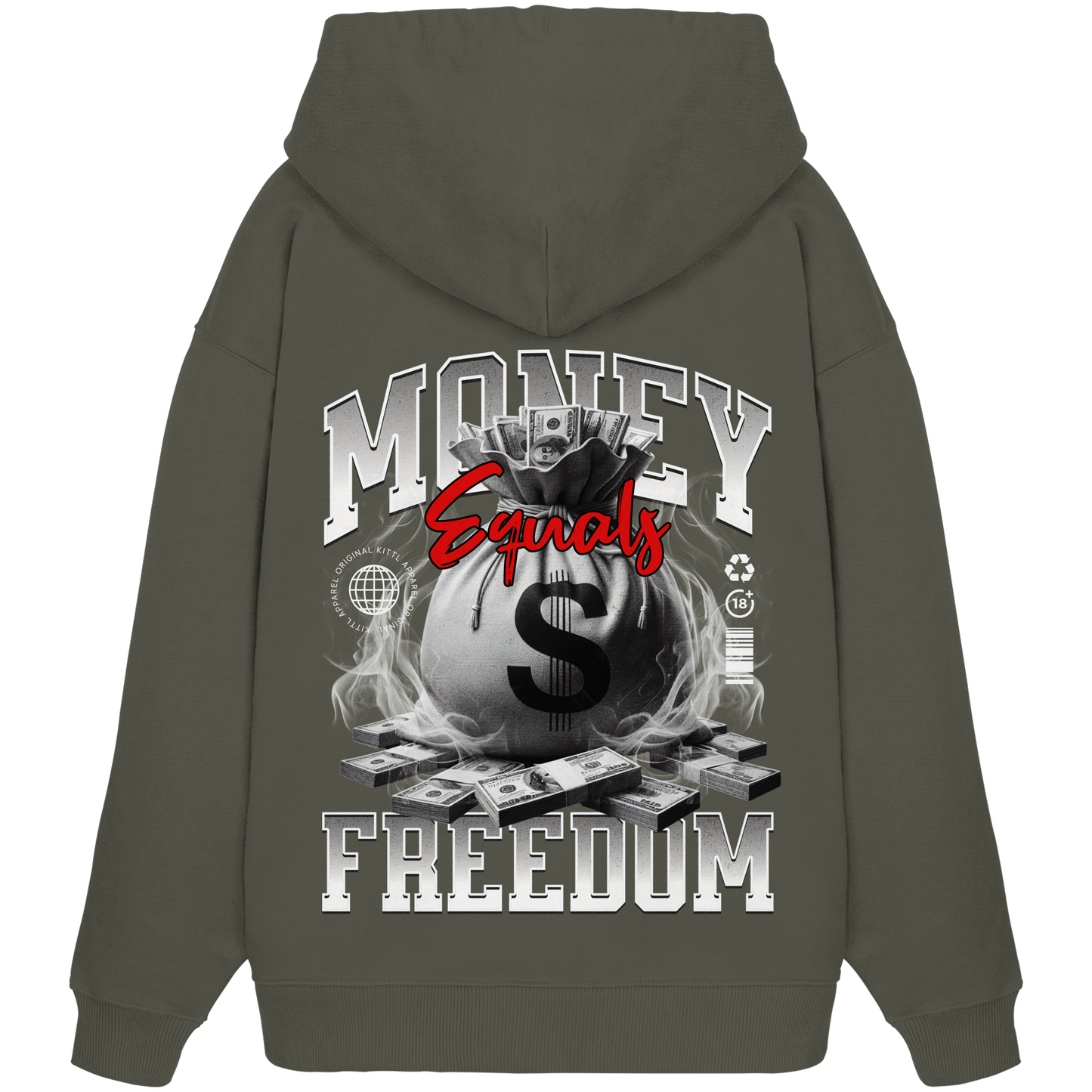 Money - Premium 350 g/m² Oversize Hoodie