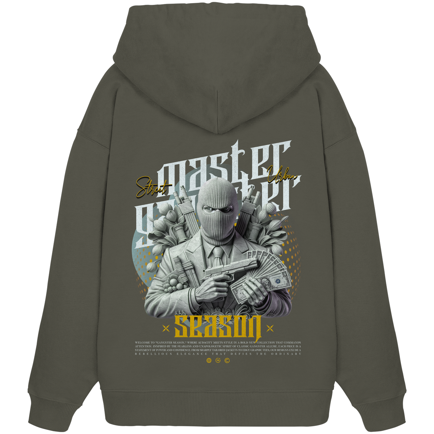 Money - Premium 350g/m² Oversize Hoodie