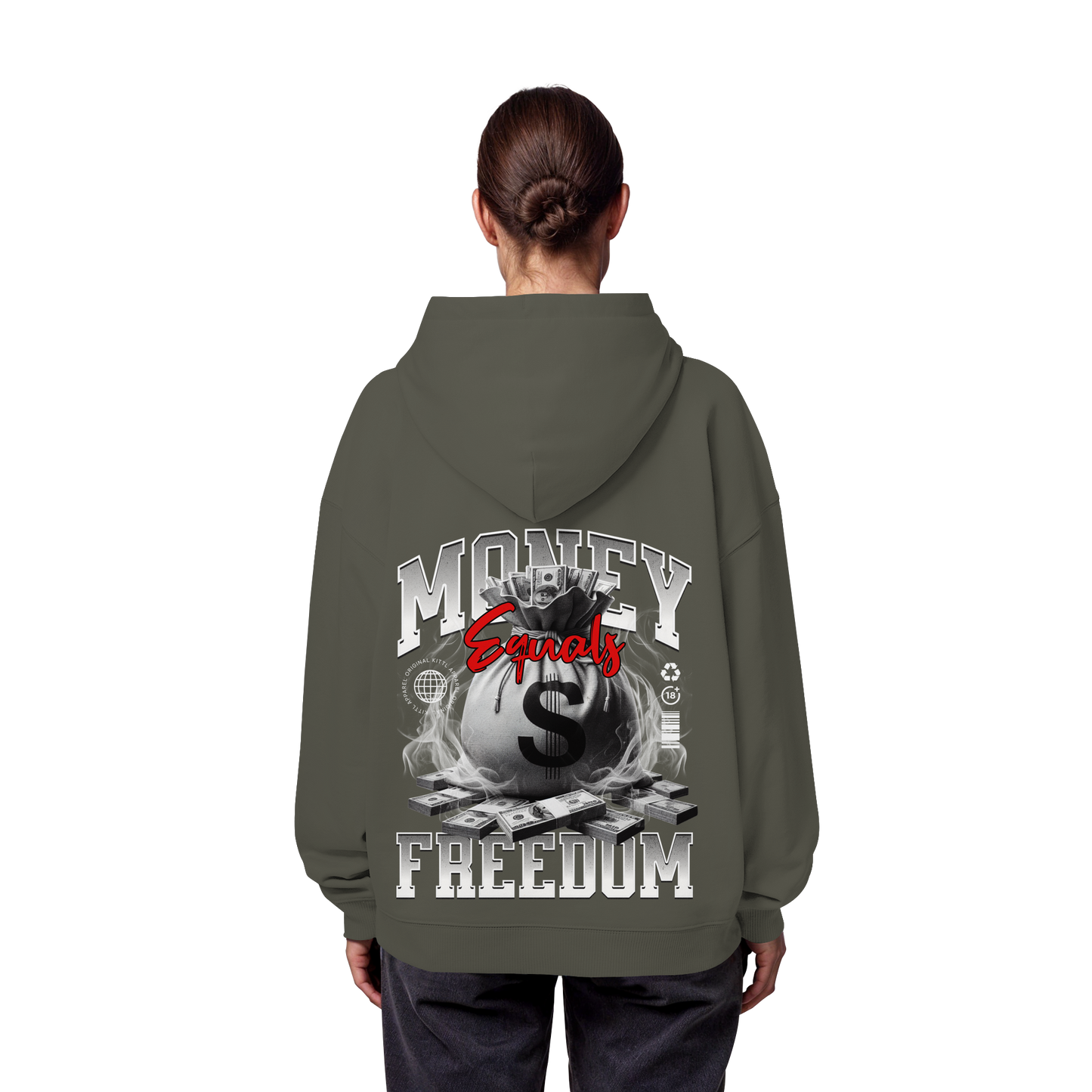 Money - Premium 350 g/m² Oversize Hoodie