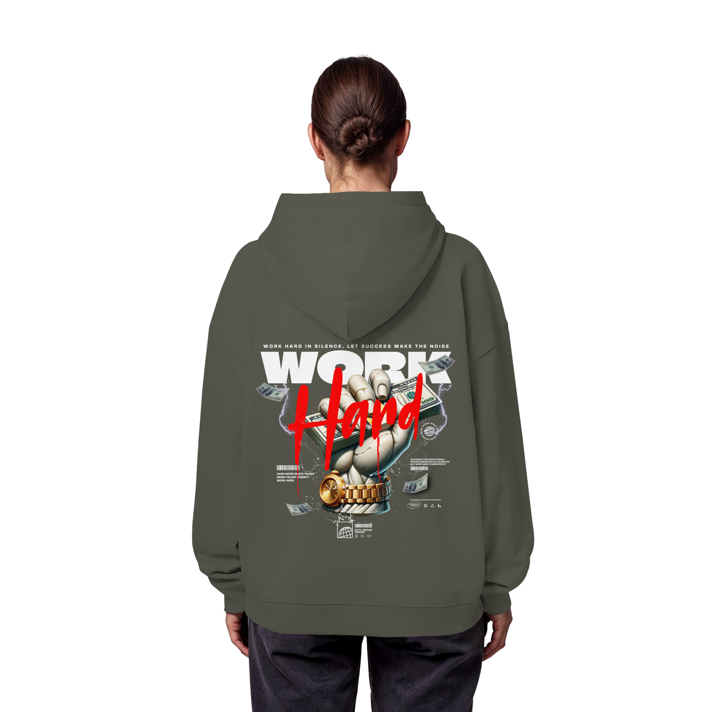 Money - Premium 350 g/m² Oversize Hoodie