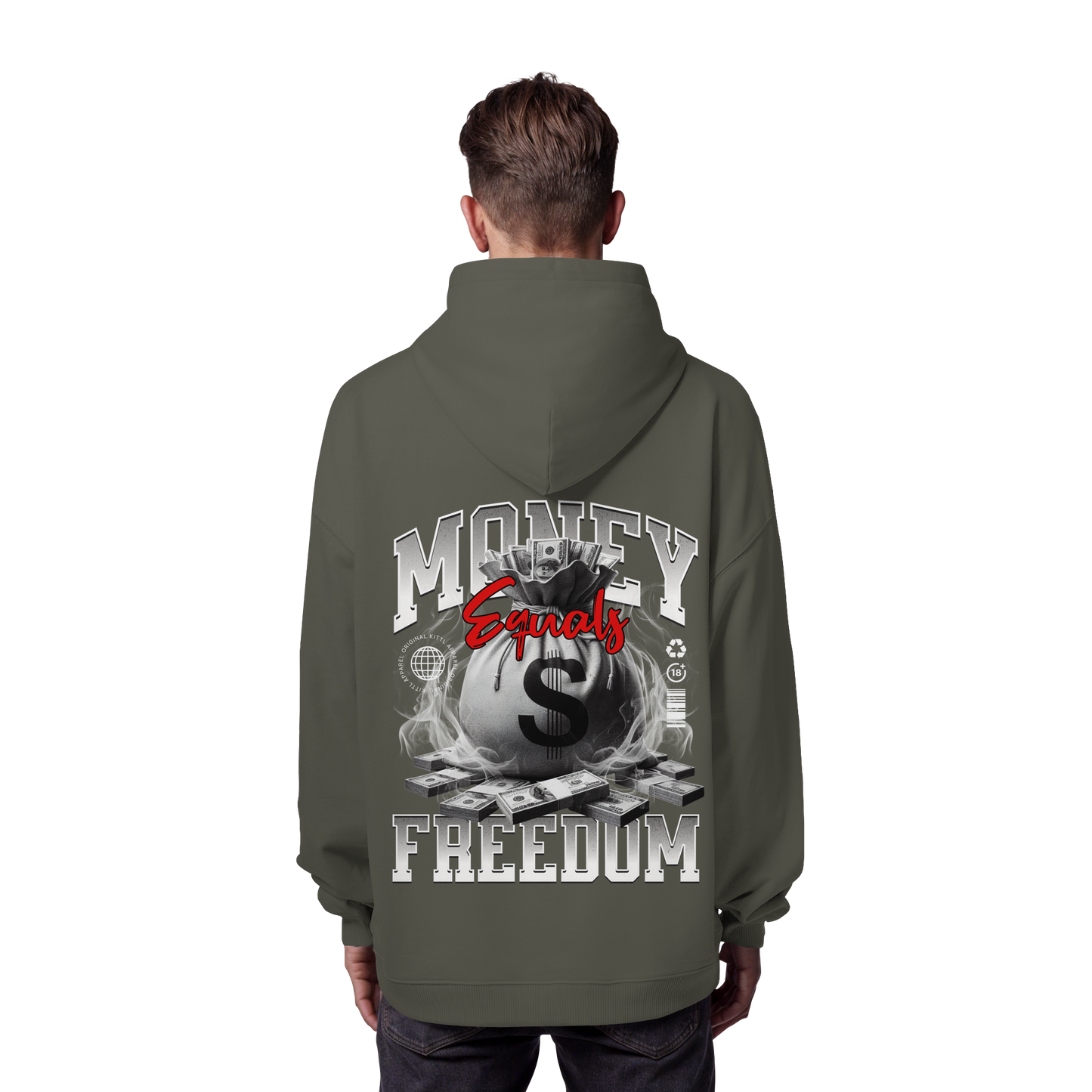 Money - Premium 350 g/m² Oversize Hoodie