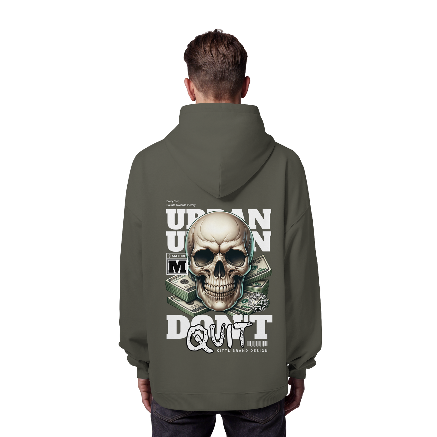 Money - Premium 350 g/m² Oversize Hoodie