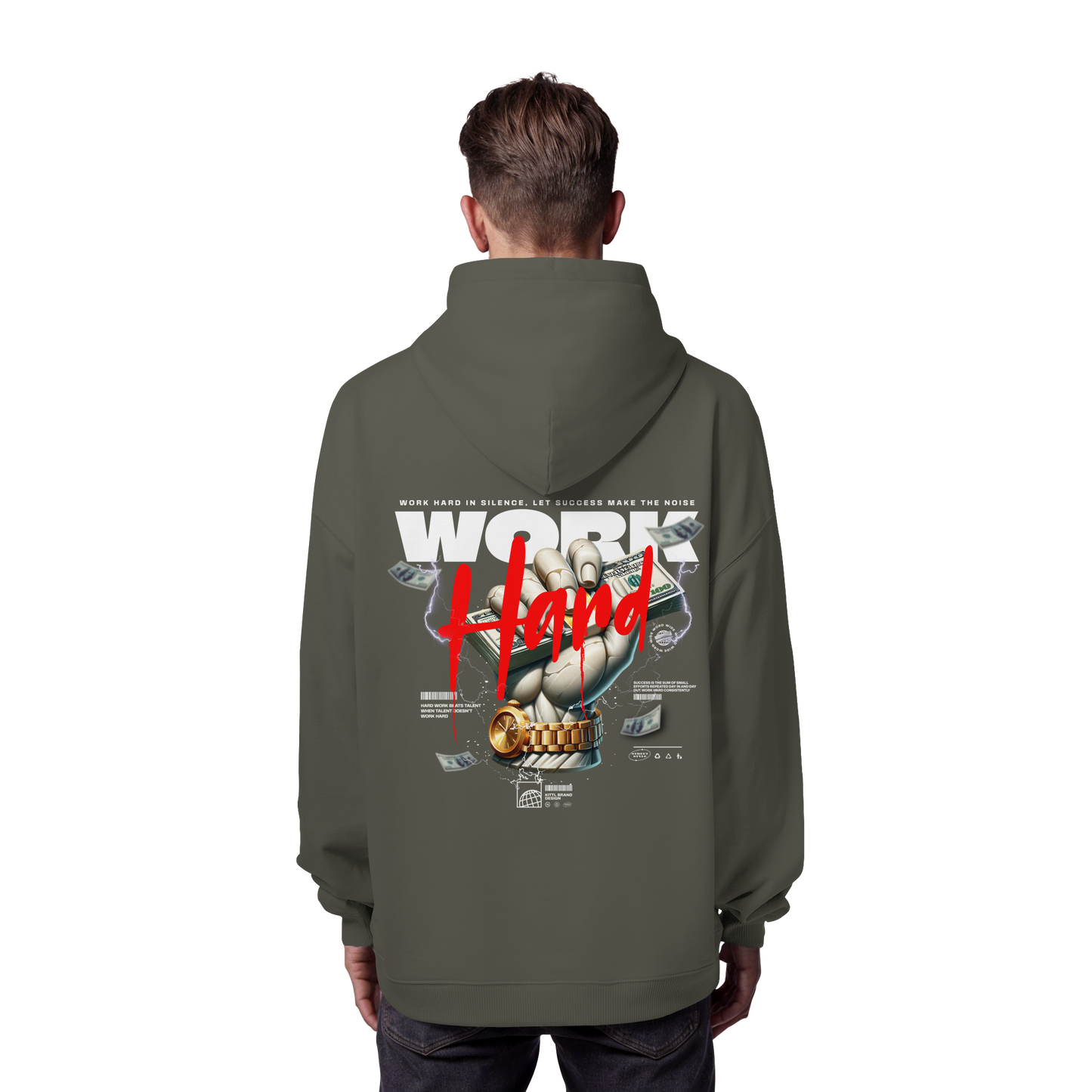 Money - Premium 350 g/m² Oversize Hoodie