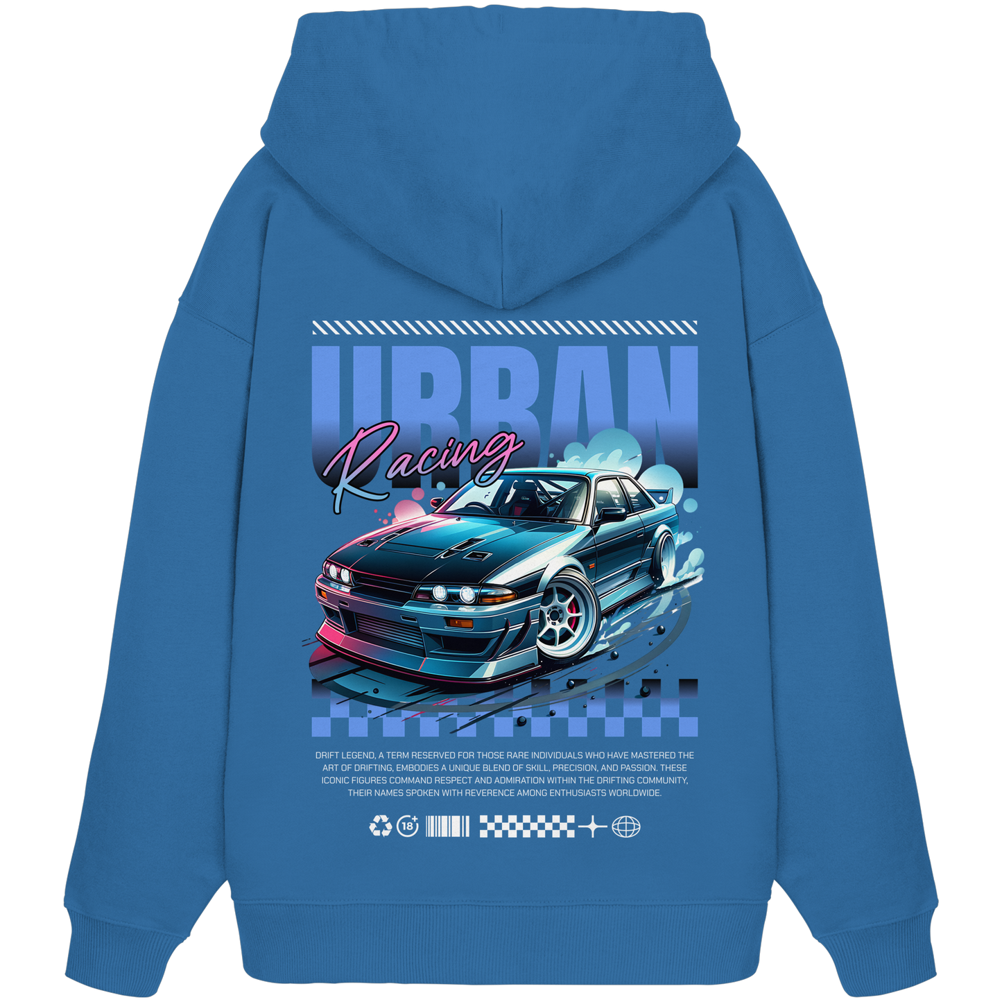 Car Style Japan Premium 350 g/m²- Oversize Hoodie