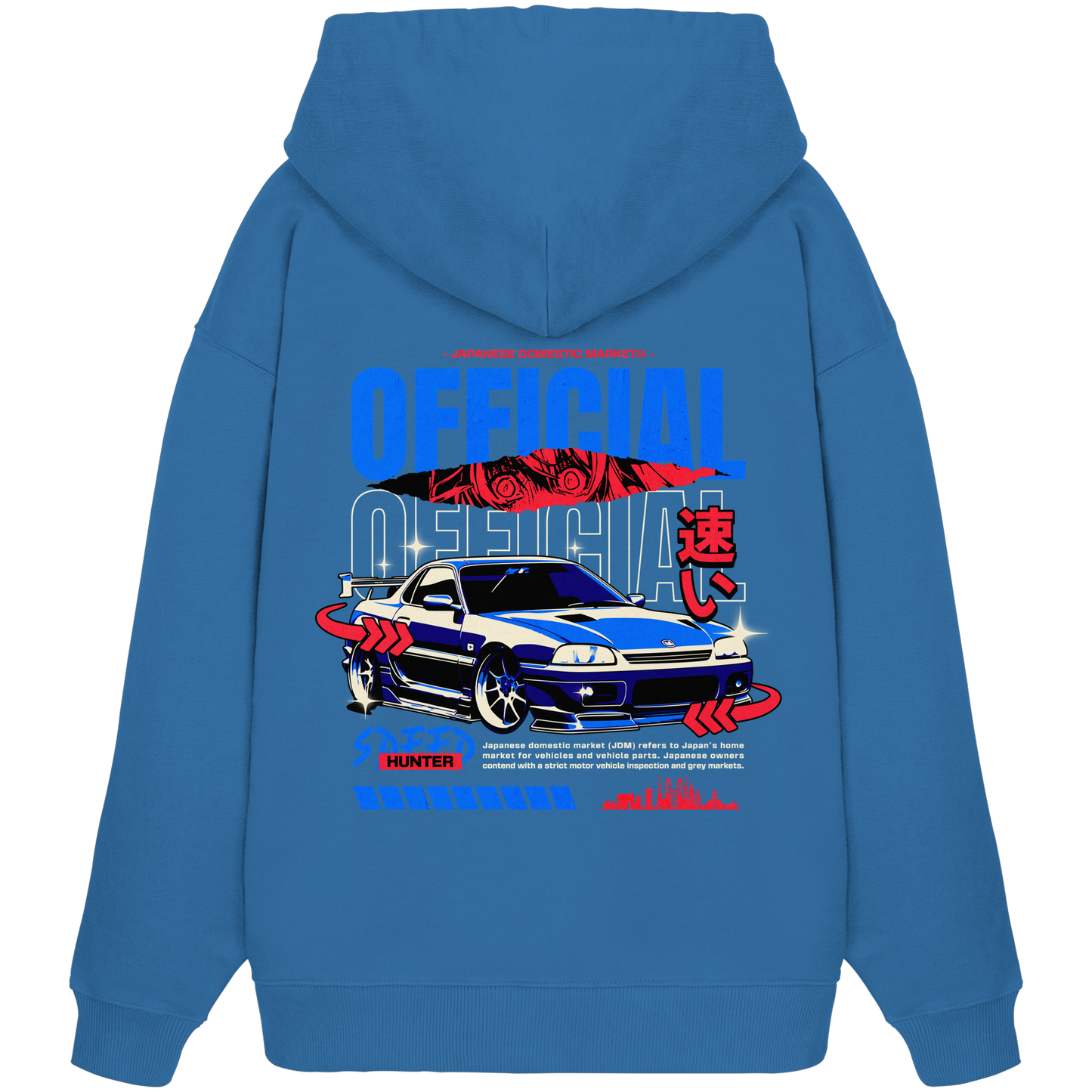 Car Style Japan Premium 350 g/m² - Oversize Hoodie