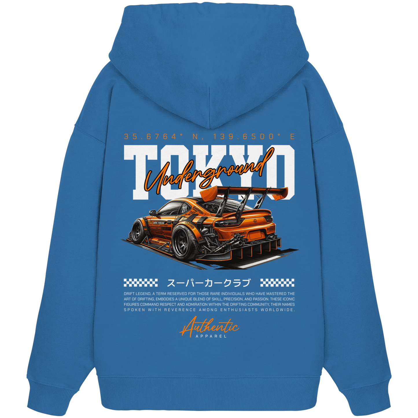 Car Style Japan Premium 350 g/m² - Oversize Hoodie