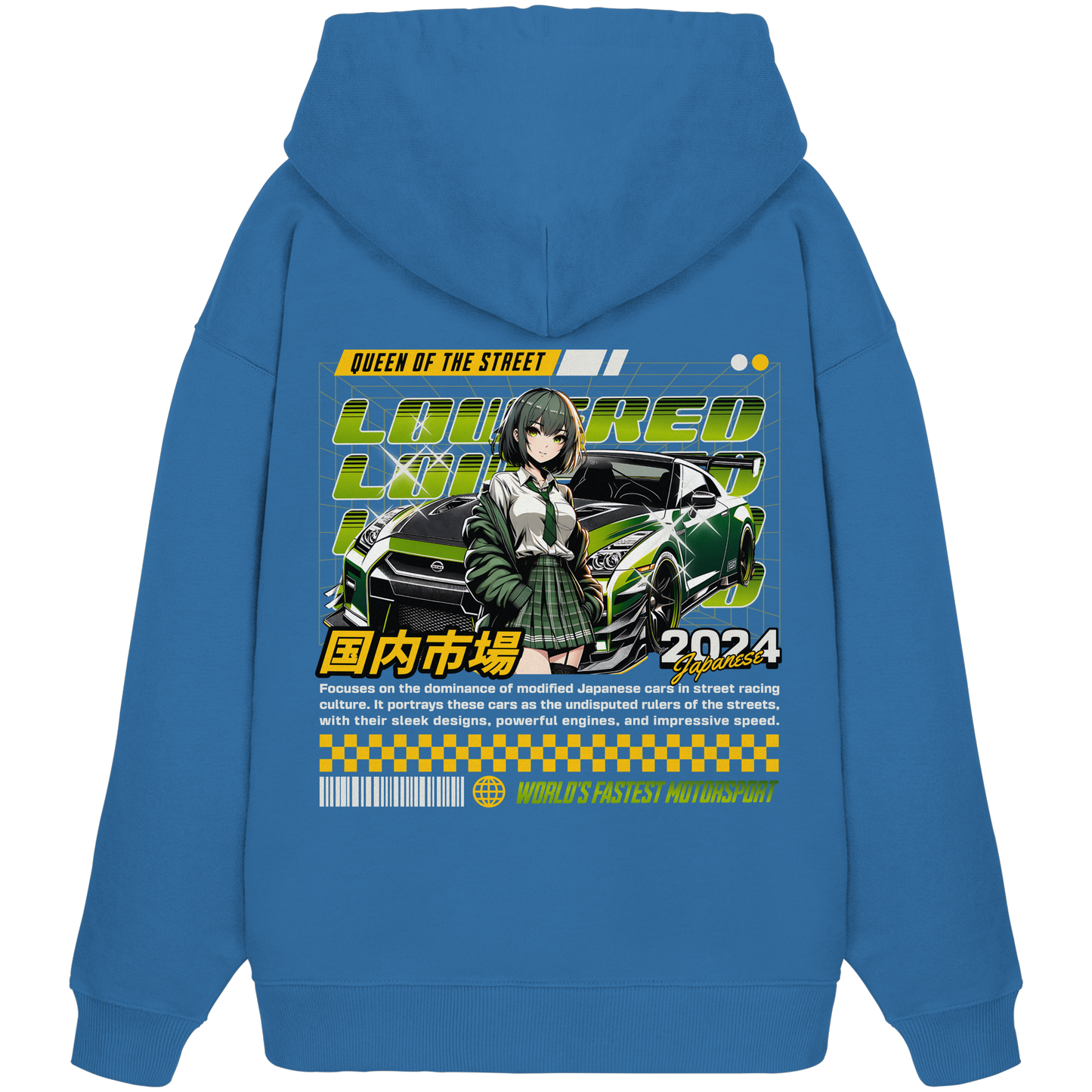 Car Style Japan Premium 350 g/m² - Oversize Hoodie